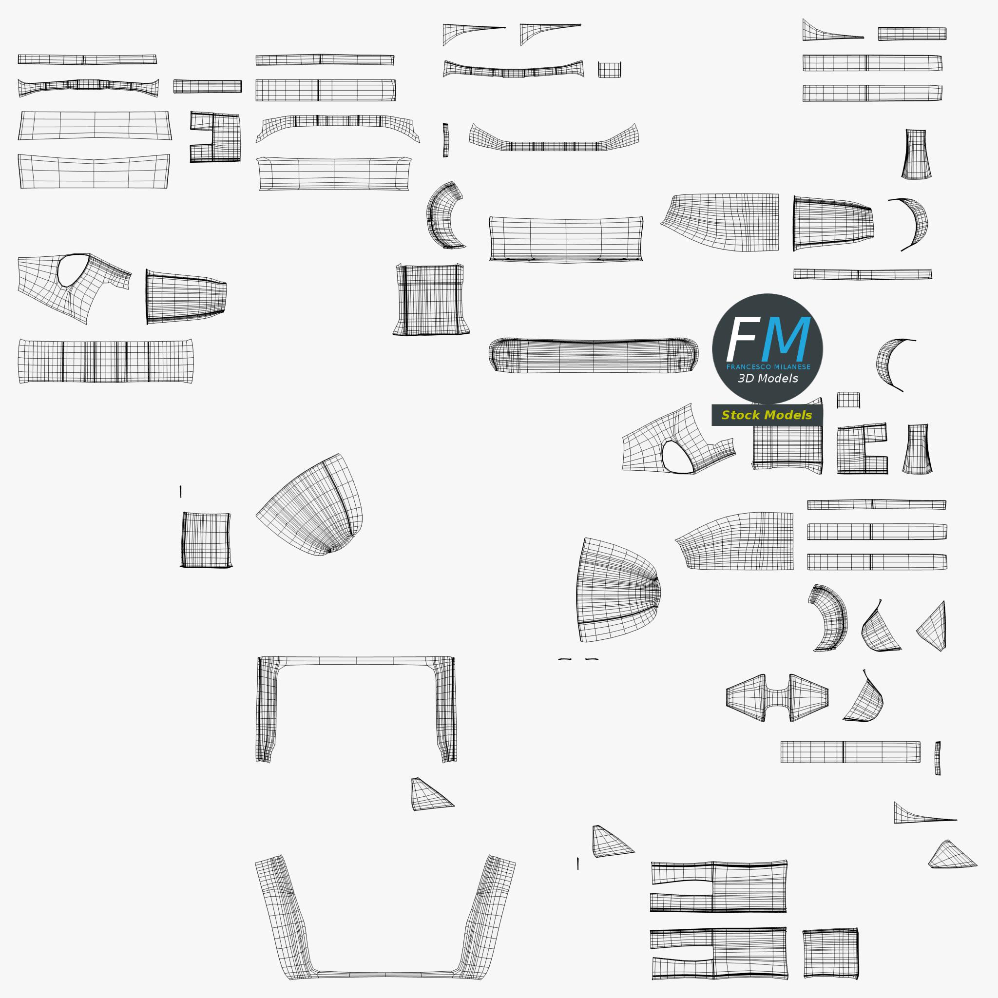 3D-Modell - Steckschnalle - 11