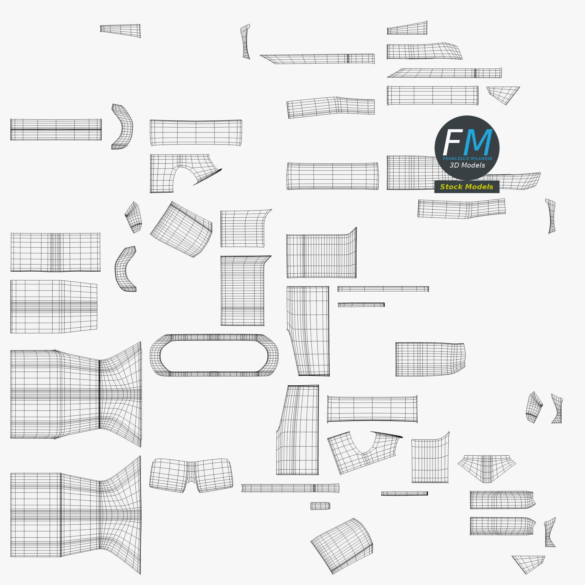3D-Modell - Steckschnalle - 12 3D-Modell - Steckschnalle - 12