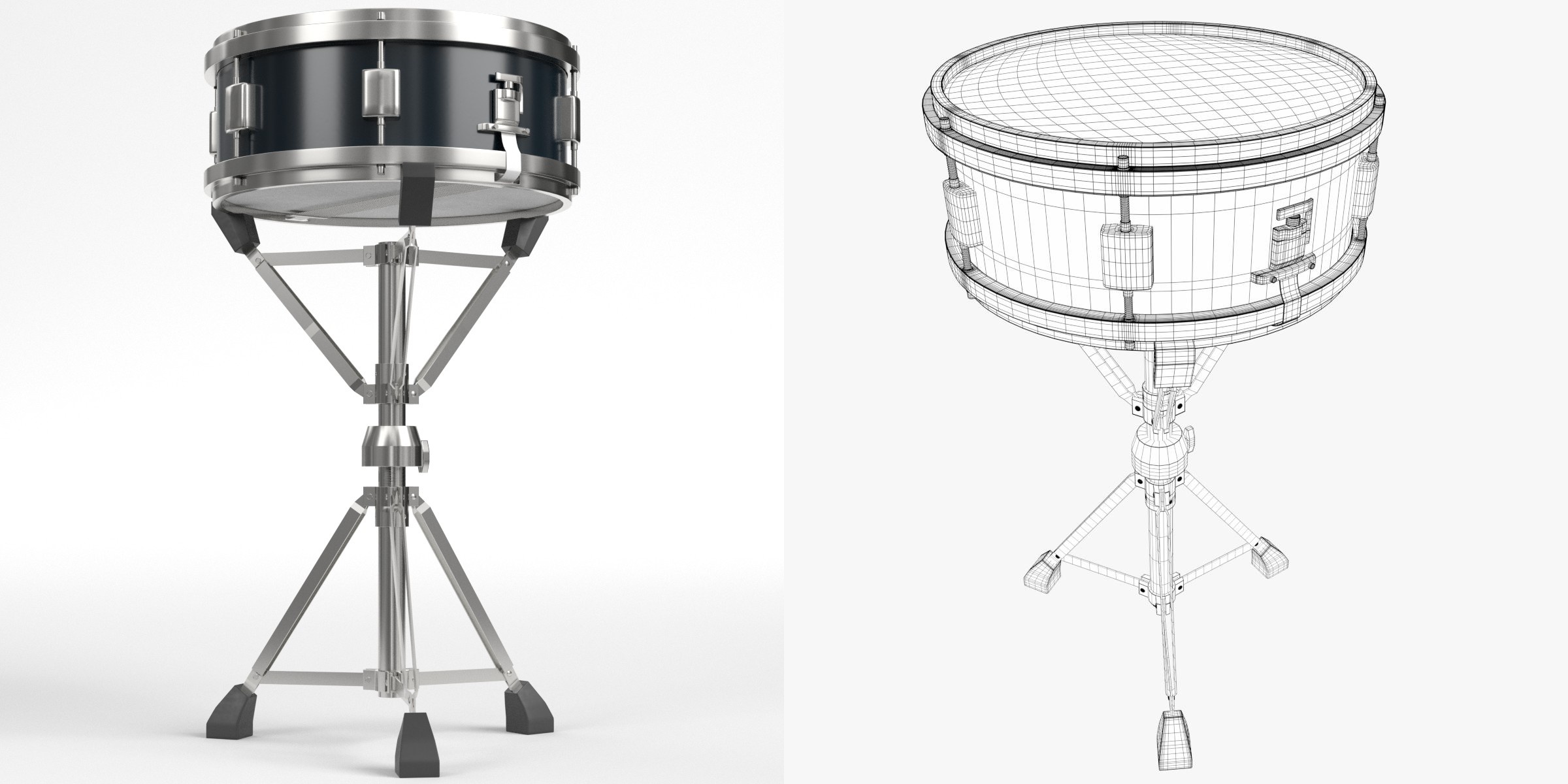 3D-Modell - Snaredrum