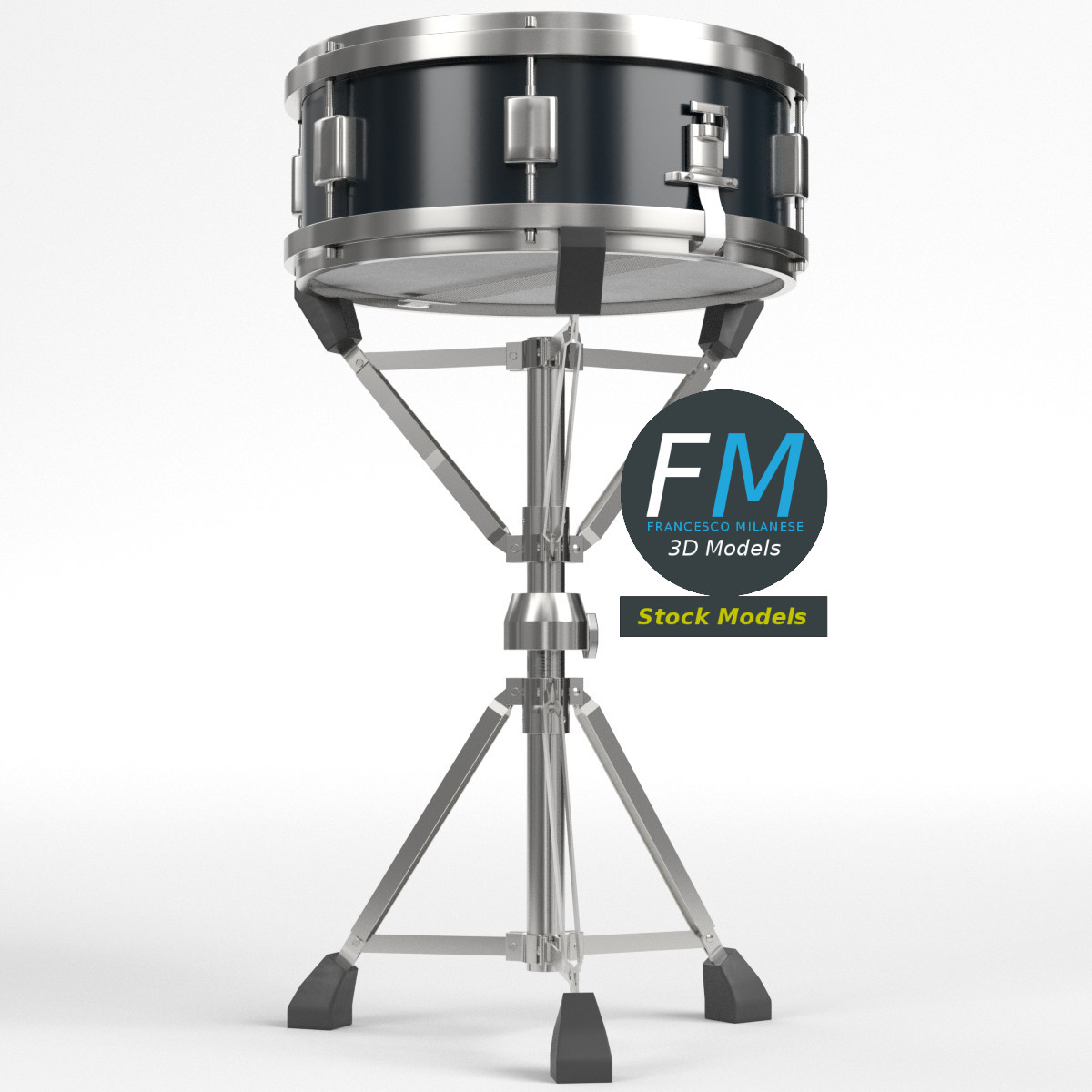 3D-Modell - Snaredrum - 01
