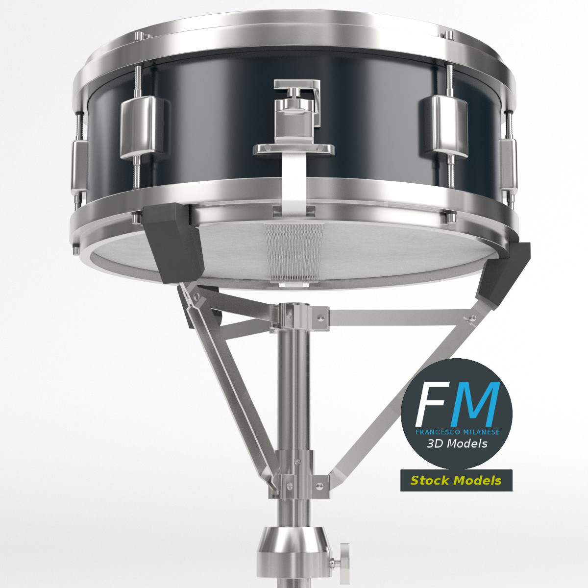 3D-Modell - Snaredrum - 03
