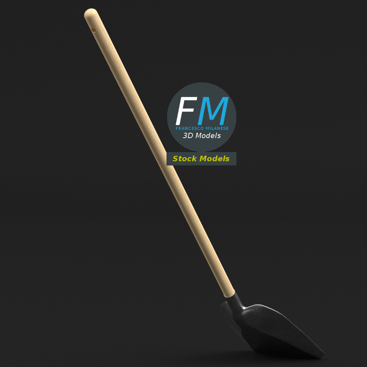 3D-Modell - Schneeschaufel - 04
