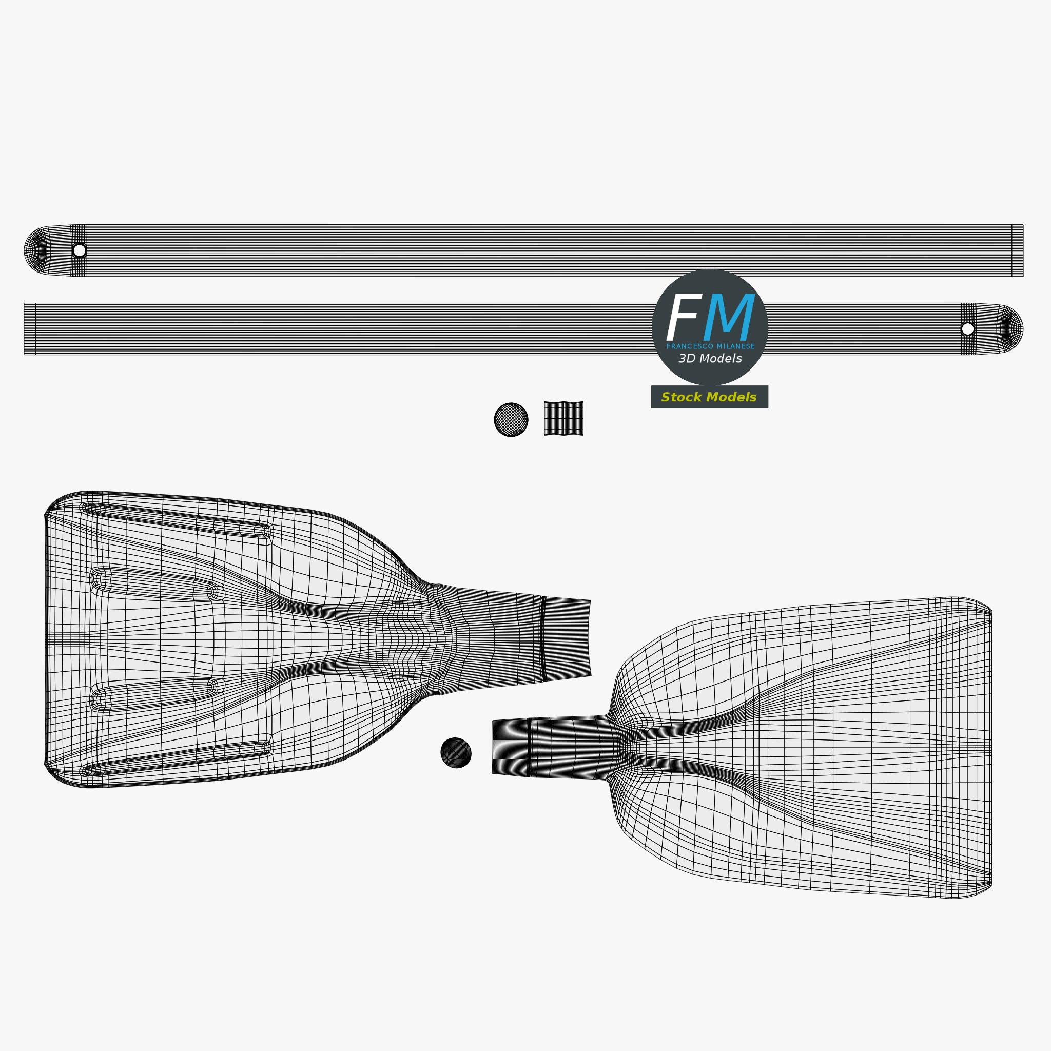 3D-Modell - Schneeschaufel - 11 3D-Modell - Schneeschaufel - 11