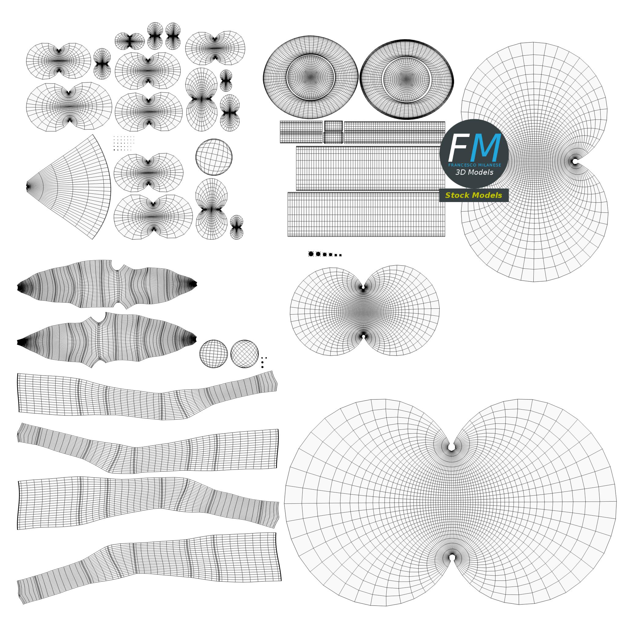 3D-Modell - Schneemann - 11