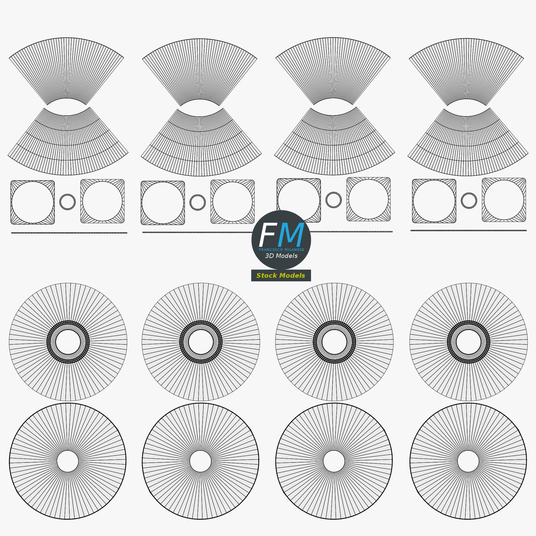 3D-Modell - Fußball-Trainingskegel - 11 3D-Modell - Fußball-Trainingskegel - 11