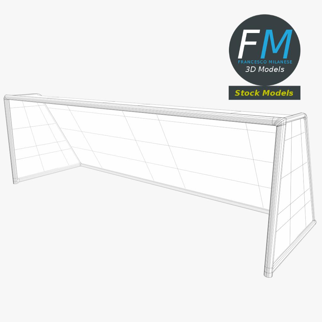 3D-Modell - Fußballtor - 07