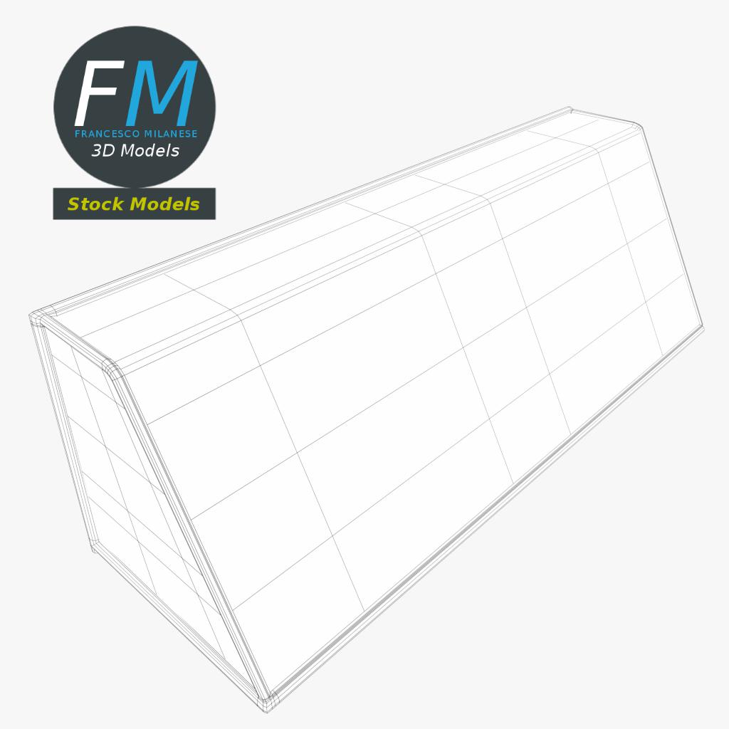 3D-Modell - Fußballtor - 08