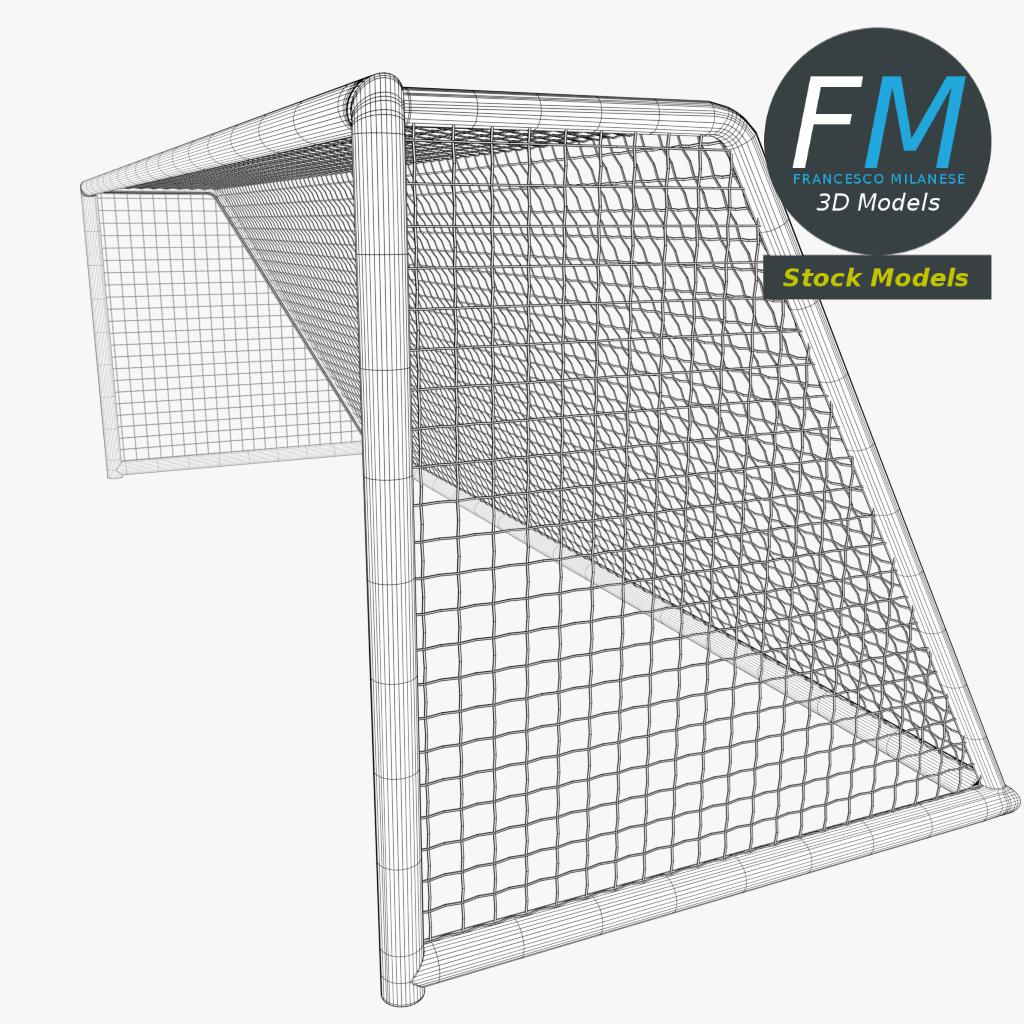 3D-Modell - Fußballtor - 07