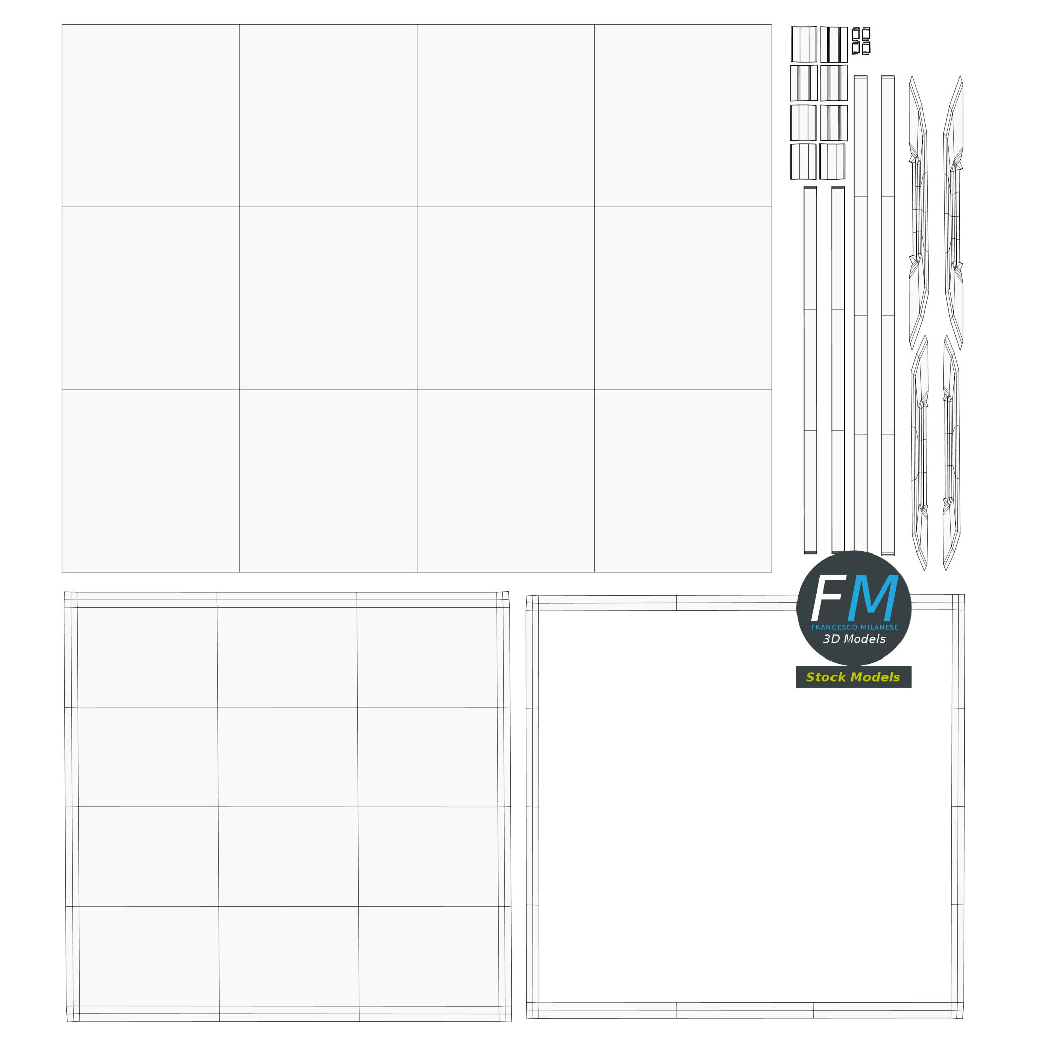 3D-Modell - Solarmodul - 11