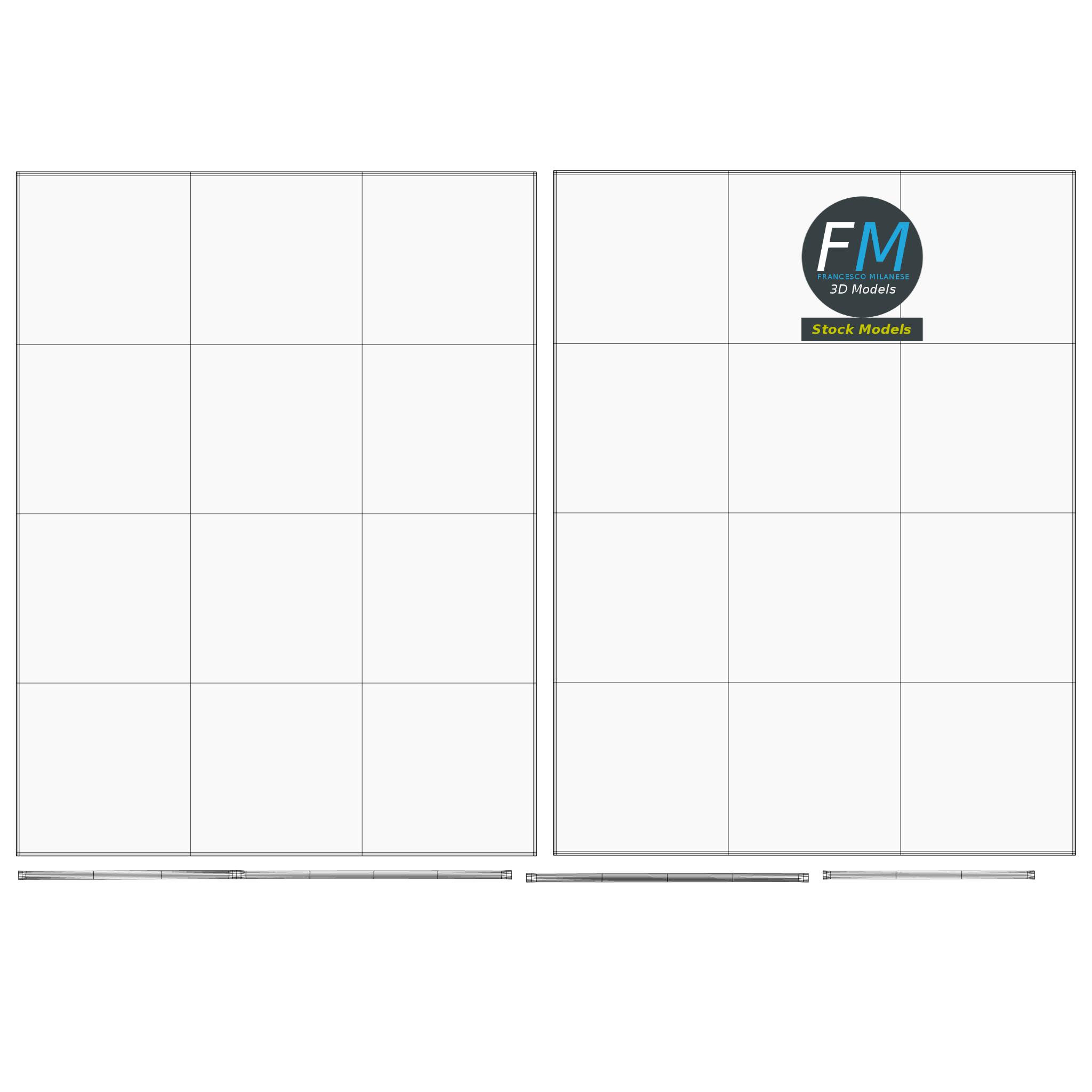 3D-Modell - Solarmodul auf Mast - 11