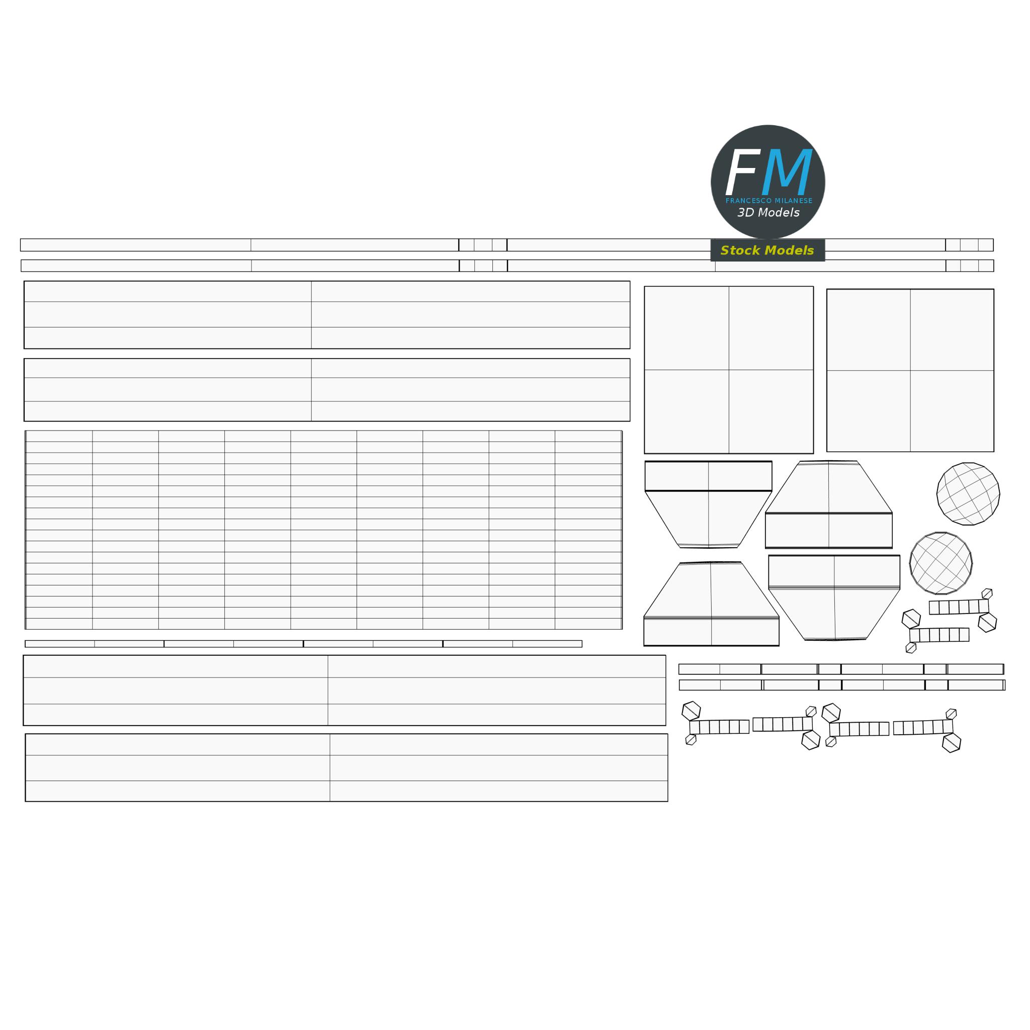 3D-Modell - Solarmodul auf Mast - 12