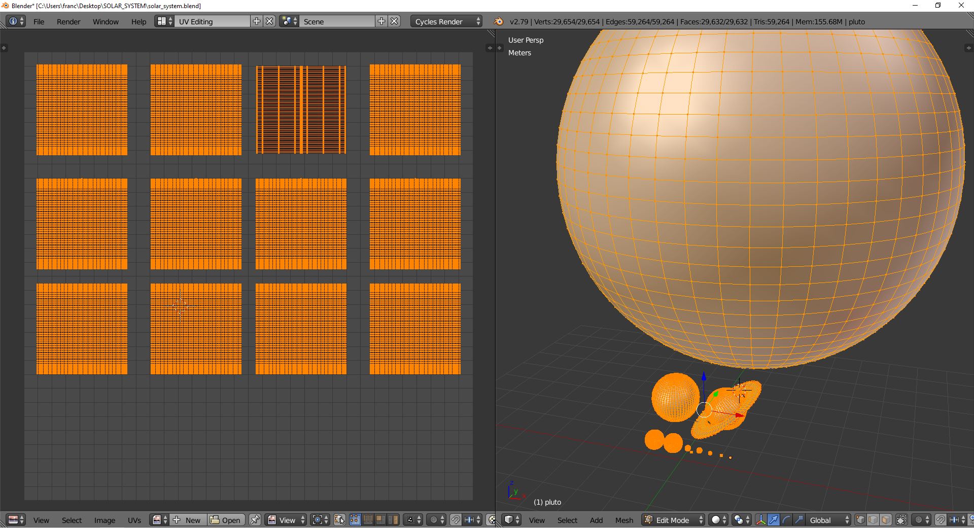 3D-Modell - Sonnensystem - 10