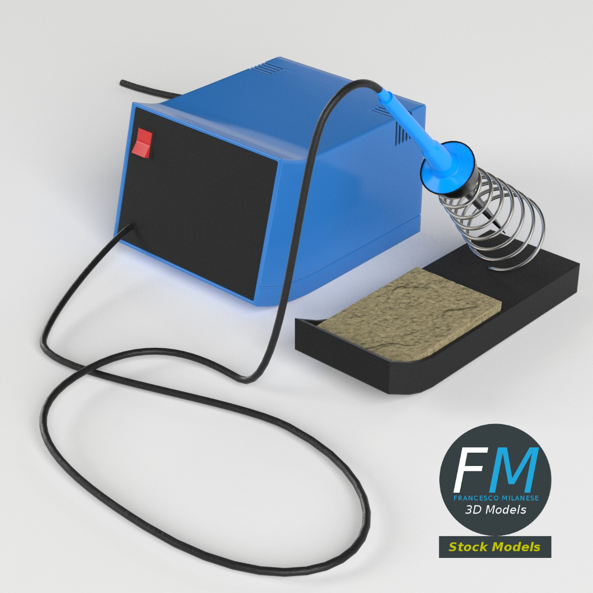 3D-Modell - Lötstation - 02