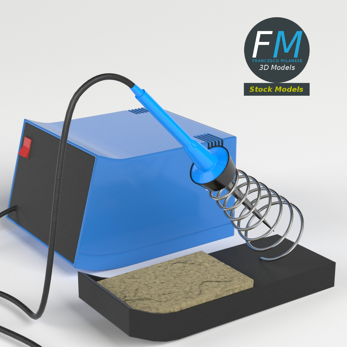 3D-Modell - Lötstation - 04