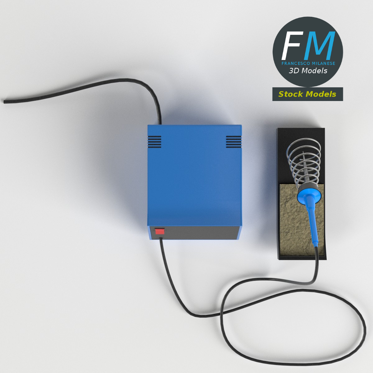 3D-Modell - Lötstation - 06