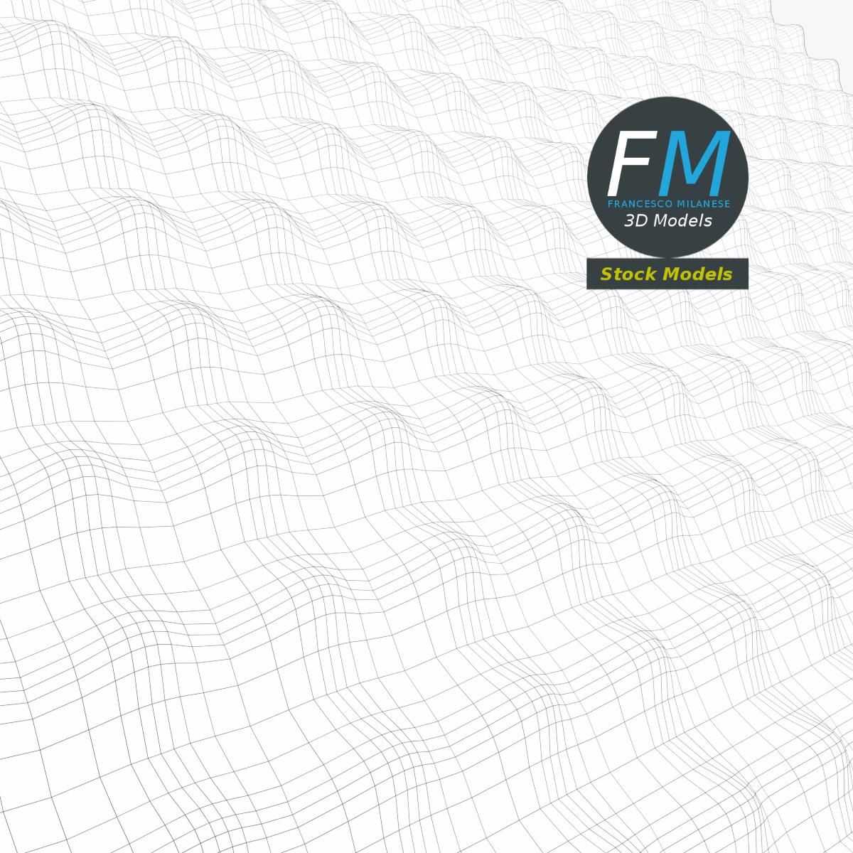 3D-Modell - Schallschutzplatte - 08