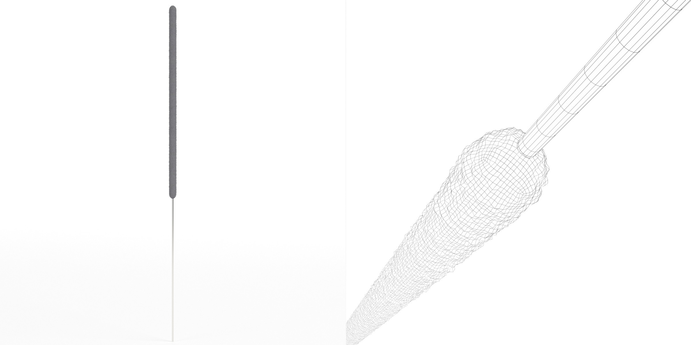 3D-Modell - Wunderkerze