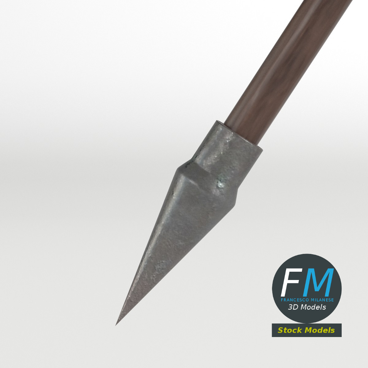 3D-Modell - Spartanischer Speer - 03