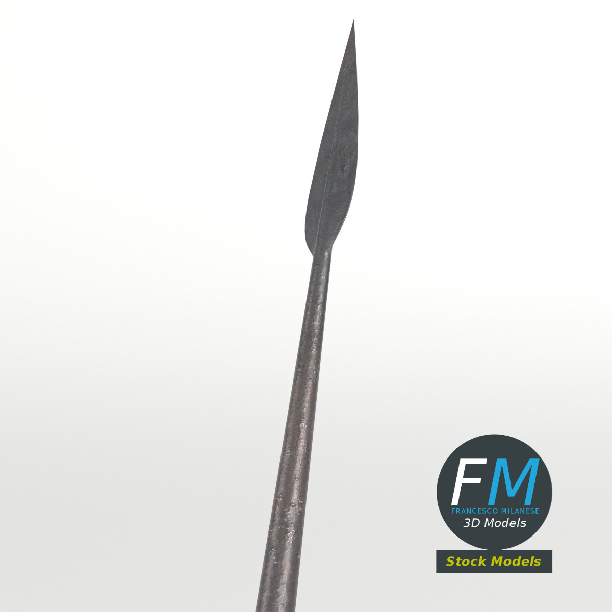 3D-Modell - Spartanischer Speer - 04