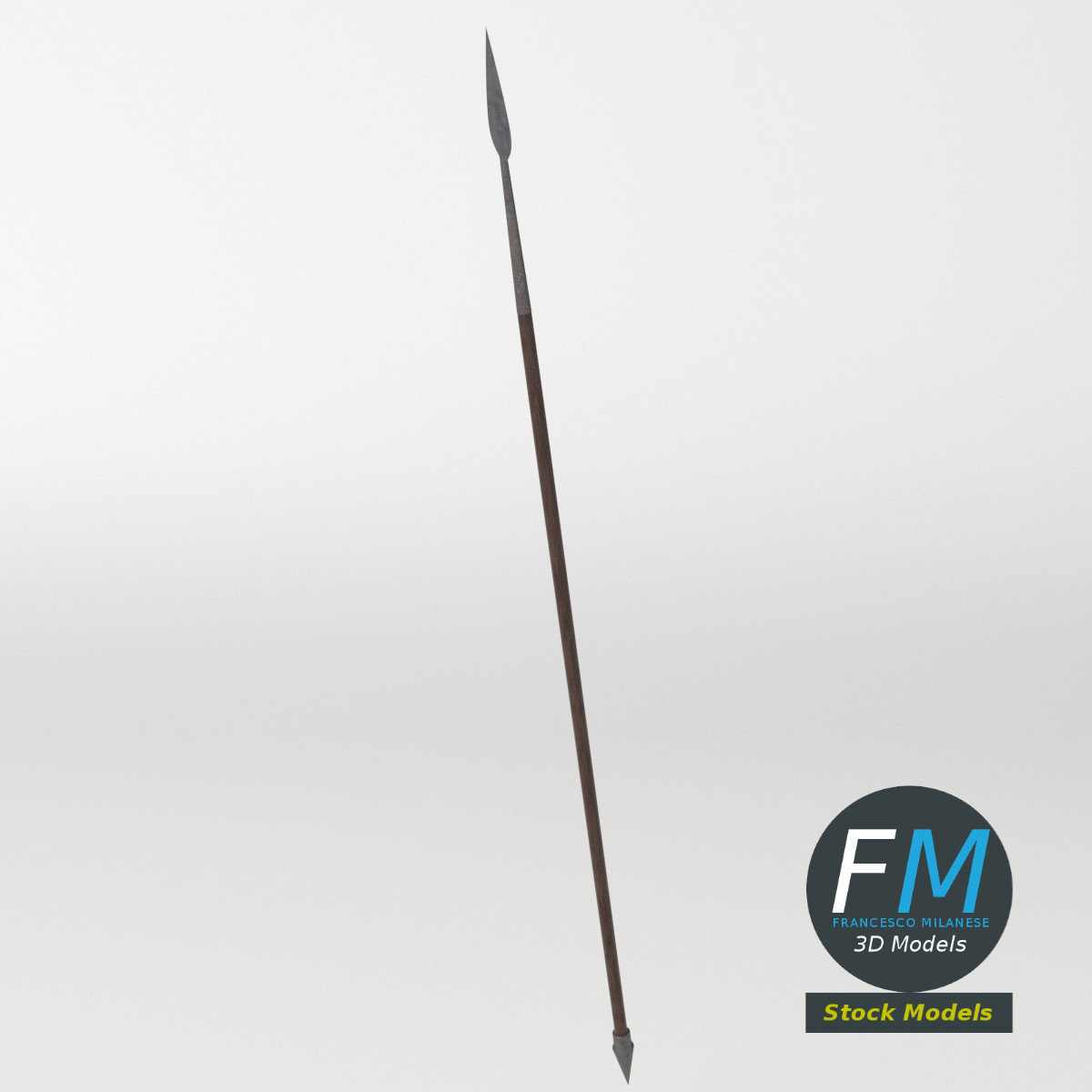3D-Modell - Spartanischer Speer - 05