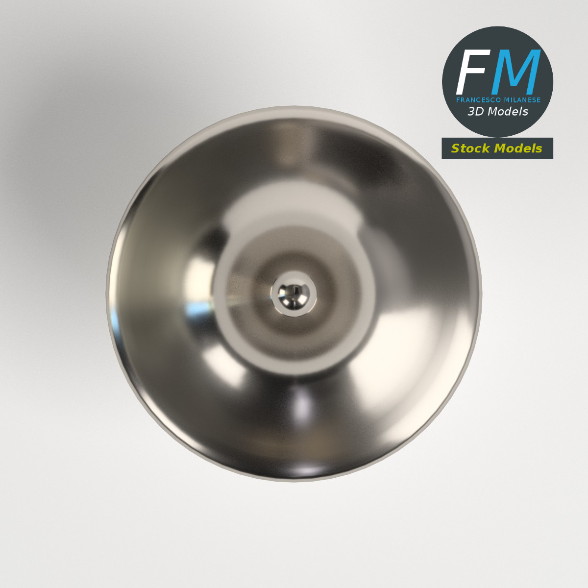 3D-Modell - Metallkreisel - 06
