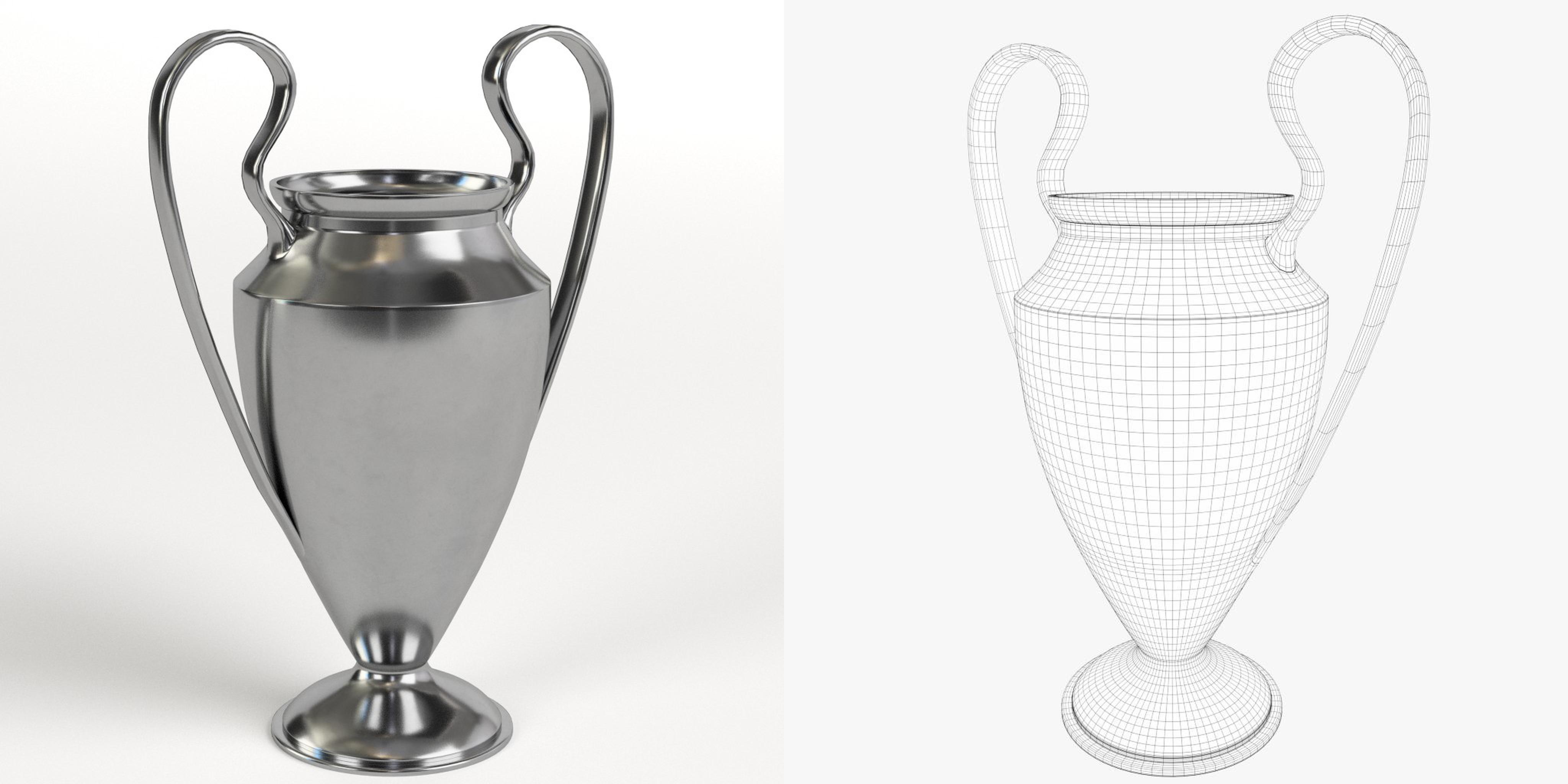 3D-Modell - Sport-Trophäenpokal