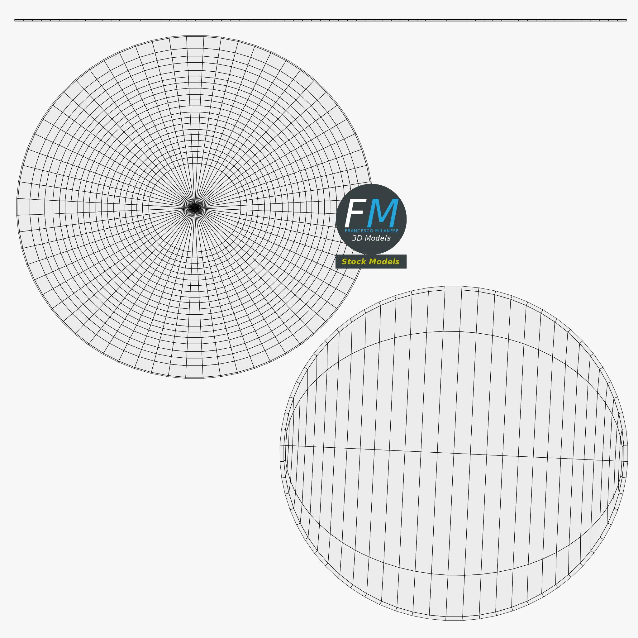 3D-Modell - Strahler auf Stativ - 12 3D-Modell - Strahler auf Stativ - 12