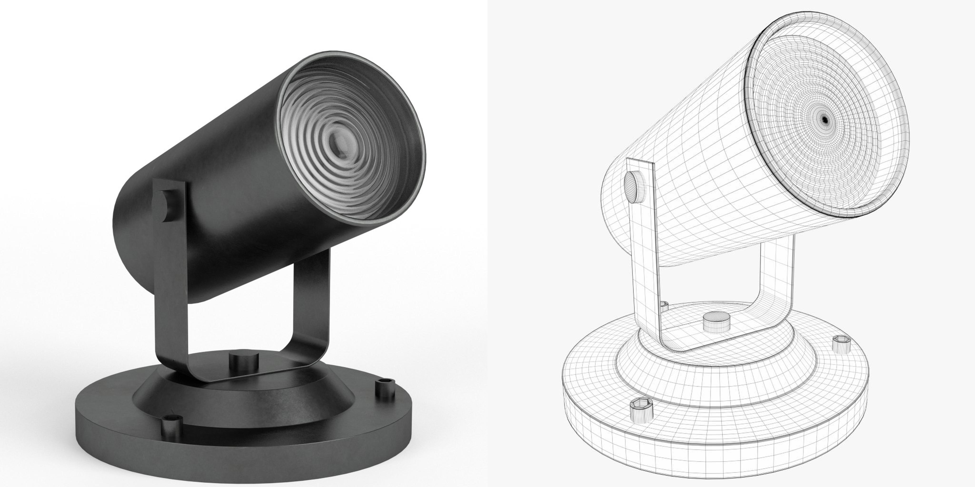 3D-Modell - Strahler