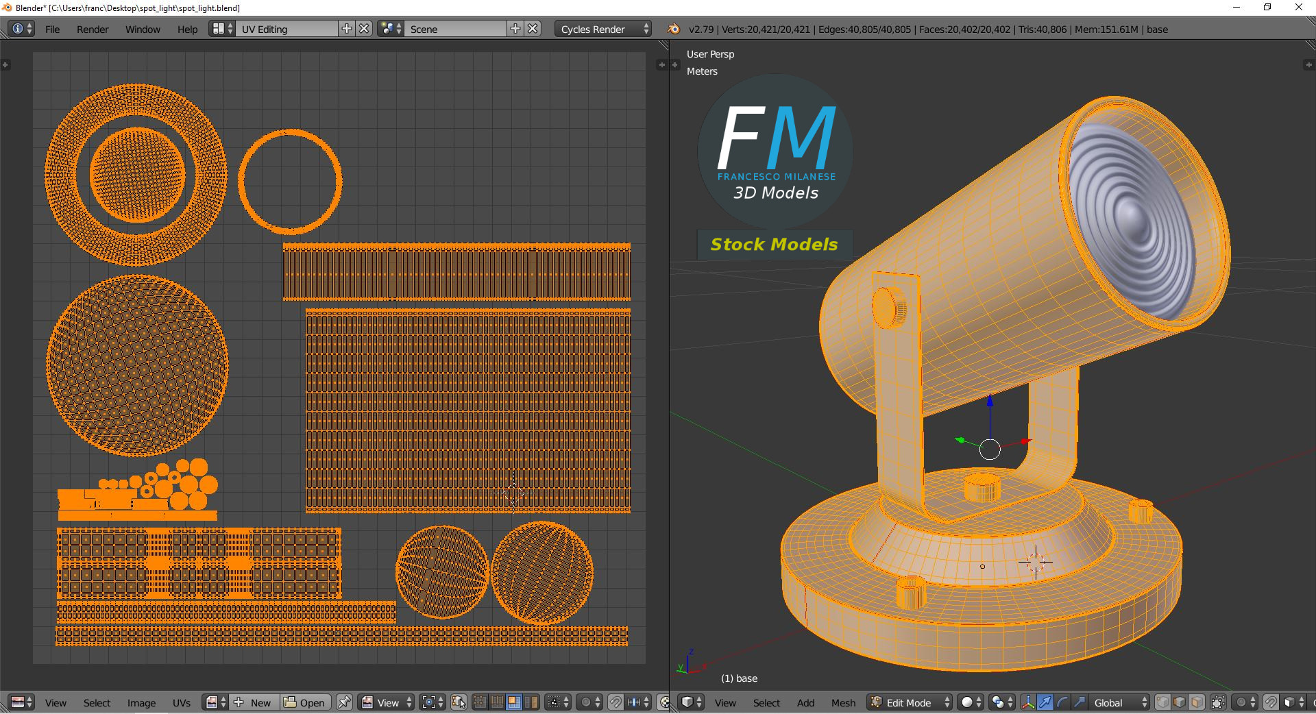 3D-Modell - Strahler - 10