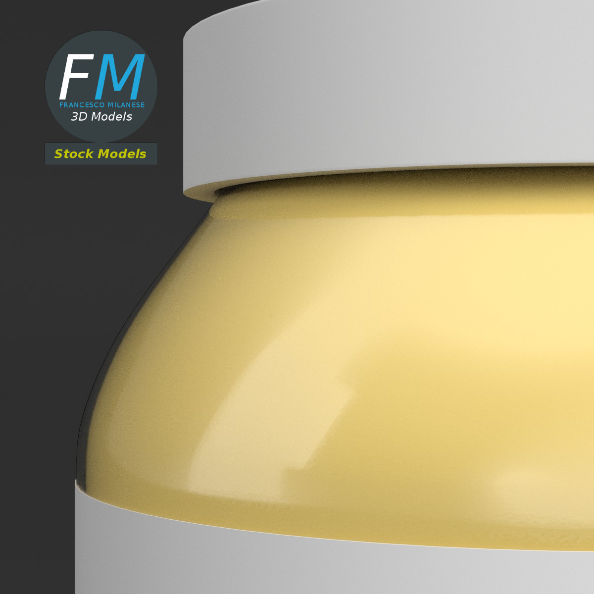 3D-Modell - Behälter für Brotaufstrich - 04