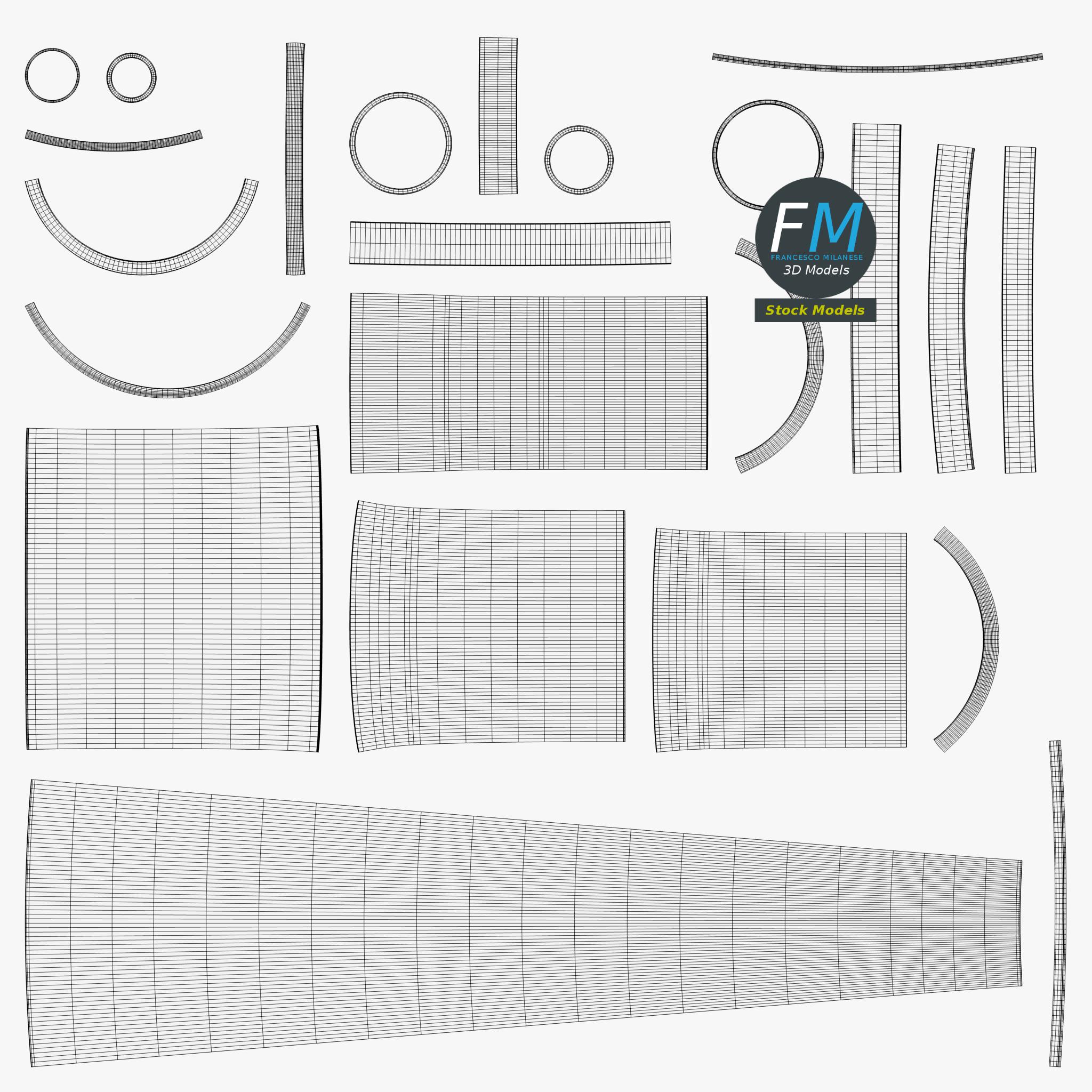 3D-Modell - Ausziehbares Fernrohr - 11