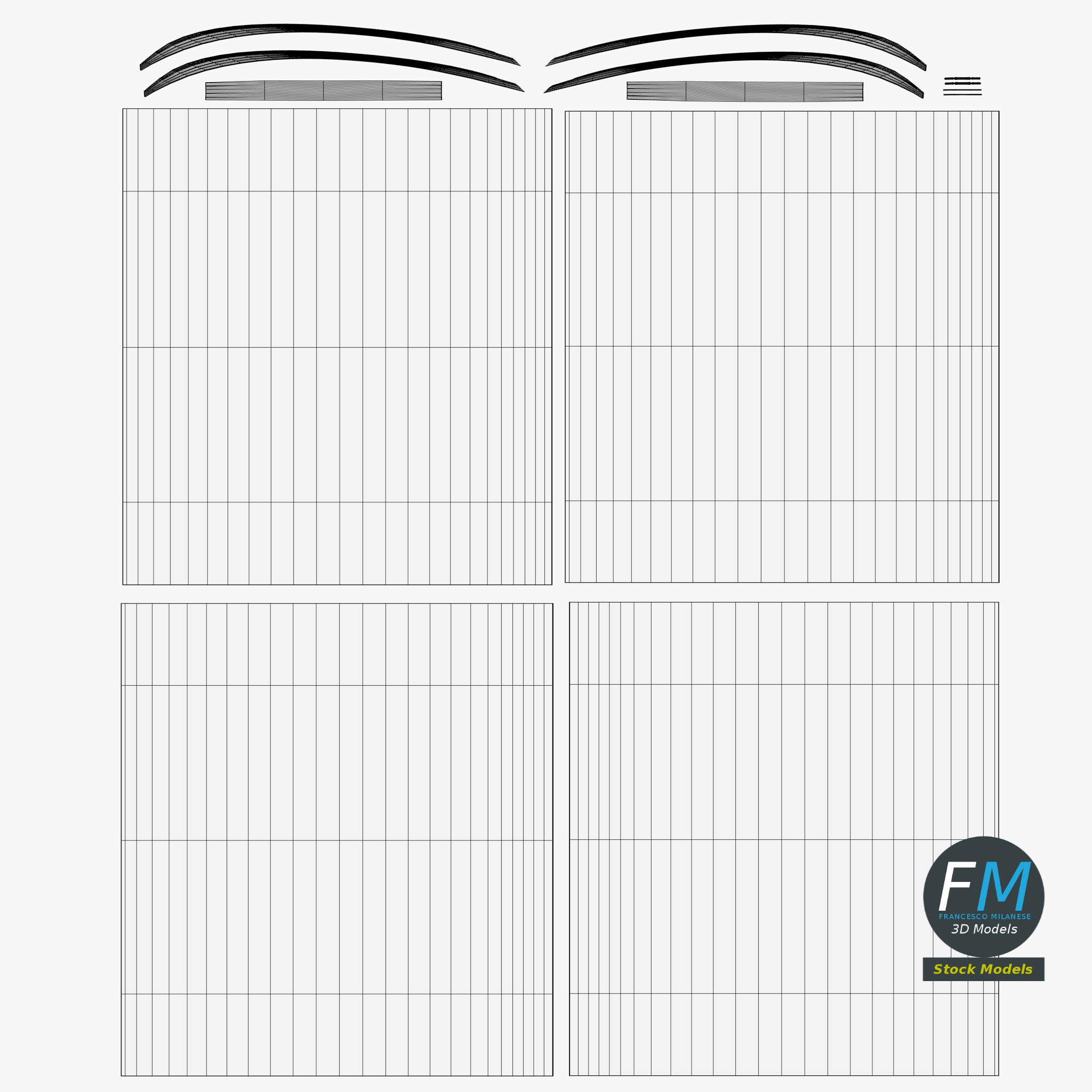 3D-Modell - Quadratische Broschüren-Mockups - 12 3D-Modell - Quadratische Broschüren-Mockups - 12