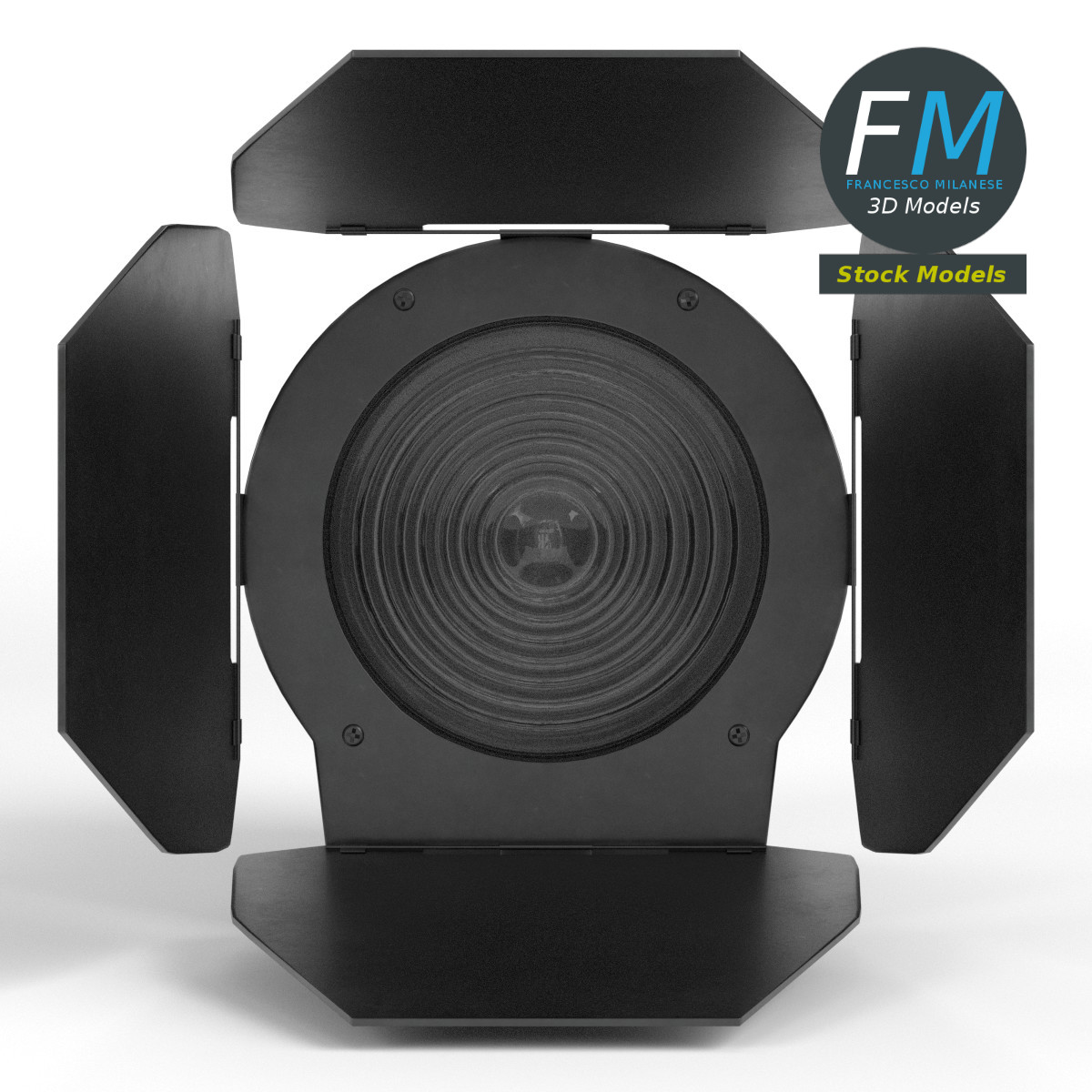 3D-Modell - Bühnenscheinwerfer - 03