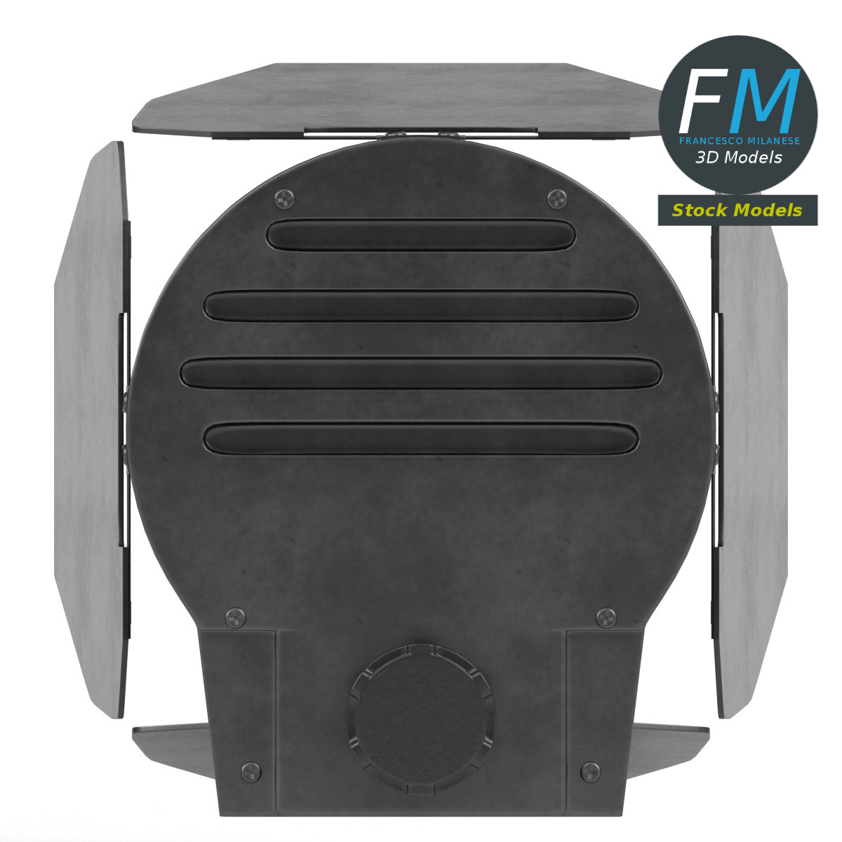 3D-Modell - Bühnenscheinwerfer - 04