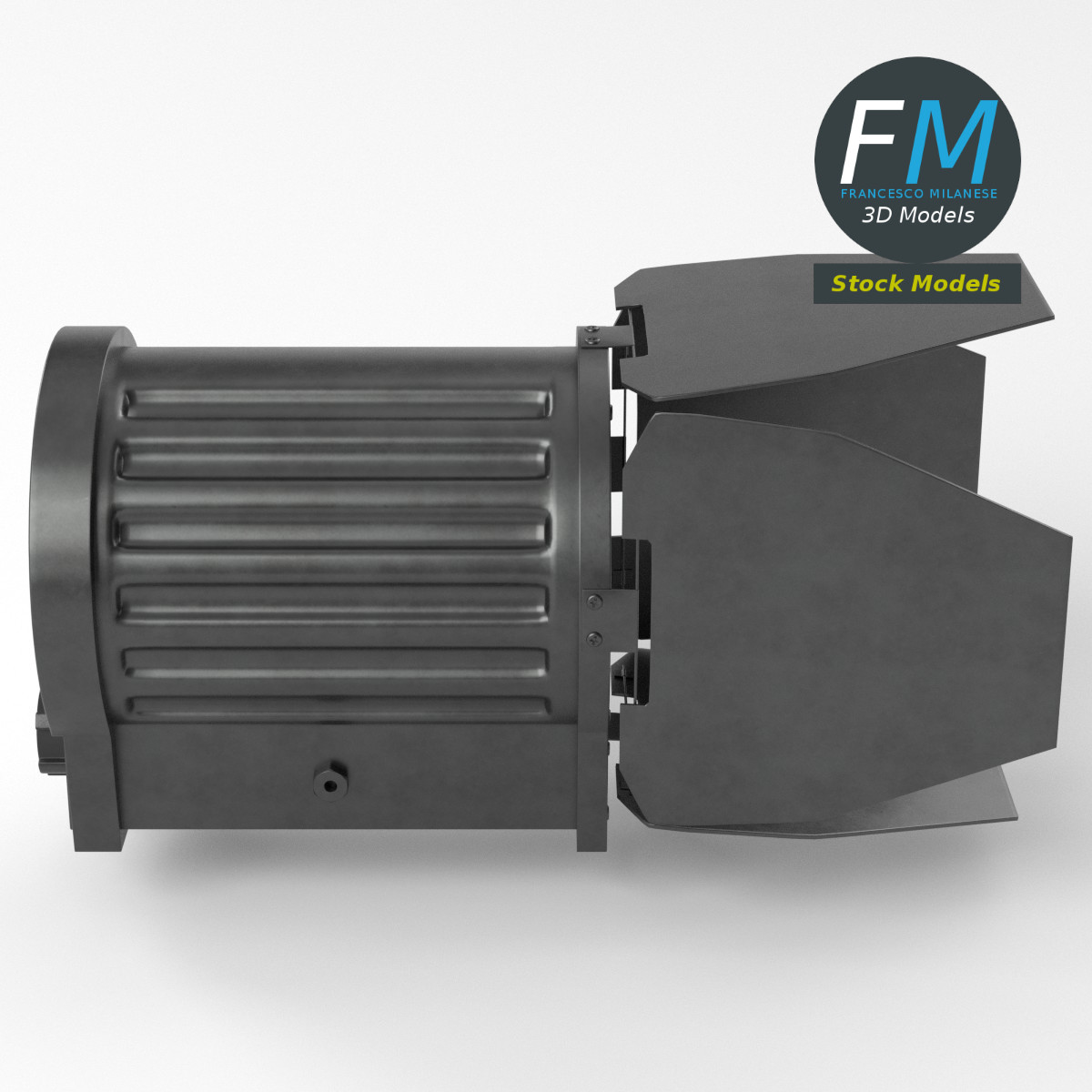 3D-Modell - Bühnenscheinwerfer - 05