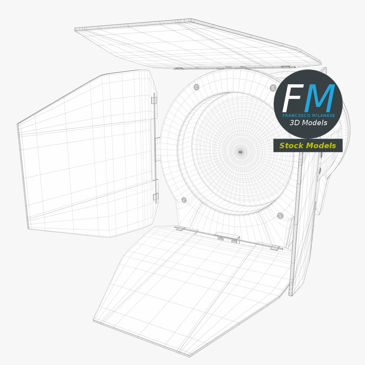 3D-Modell - Bühnenscheinwerfer - 07
