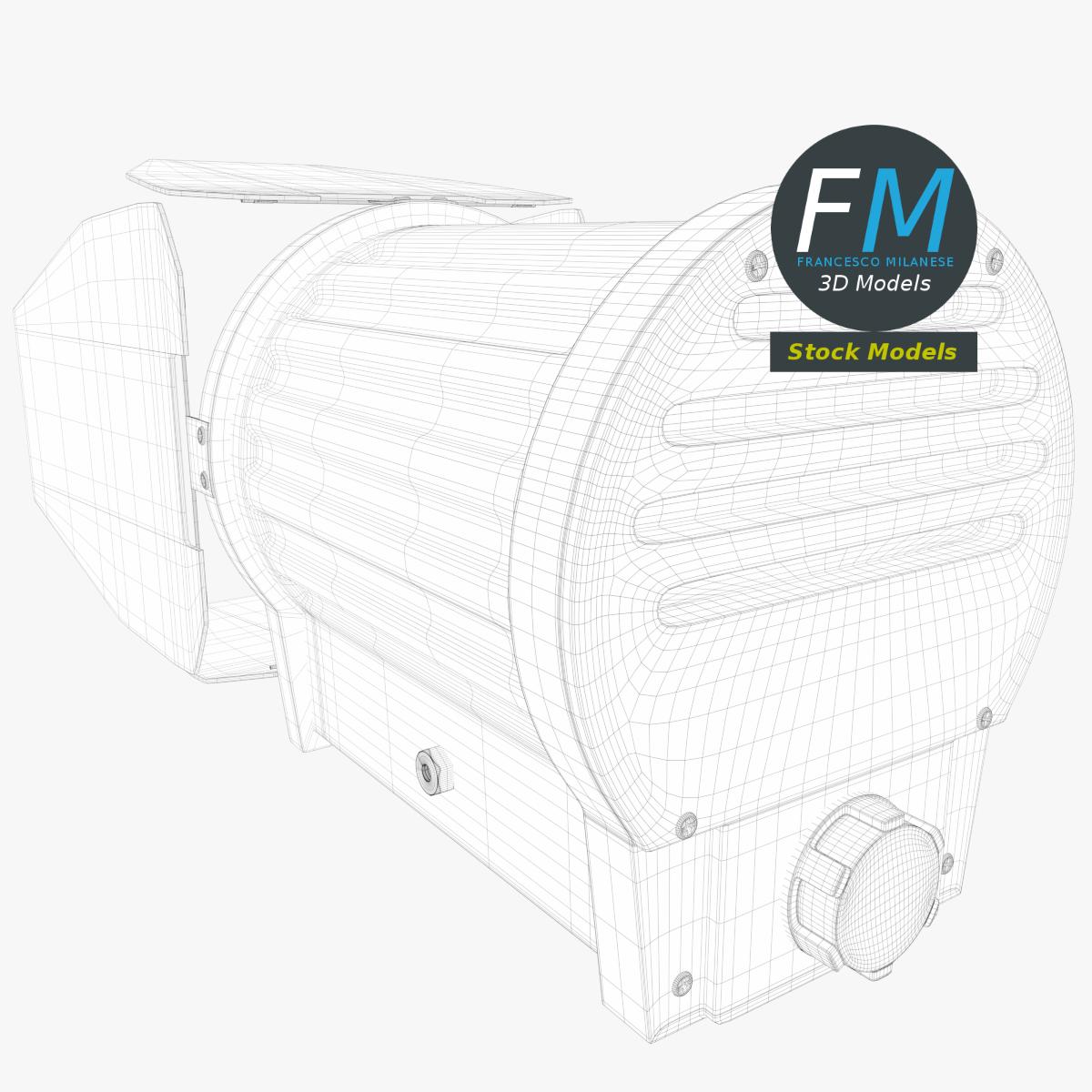 3D-Modell - Bühnenscheinwerfer - 08