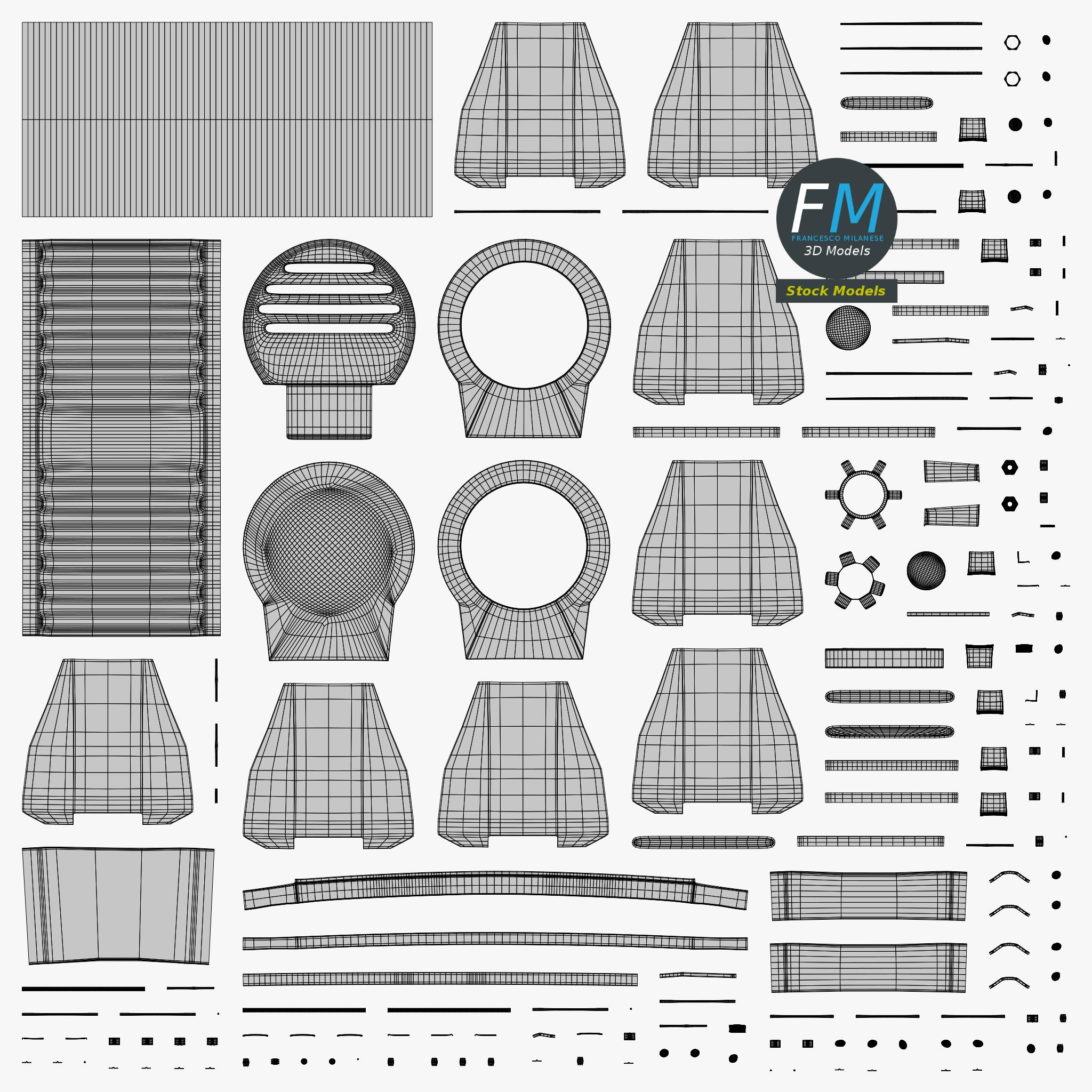 3D-Modell - Bühnenscheinwerfer - 11 3D-Modell - Bühnenscheinwerfer - 11