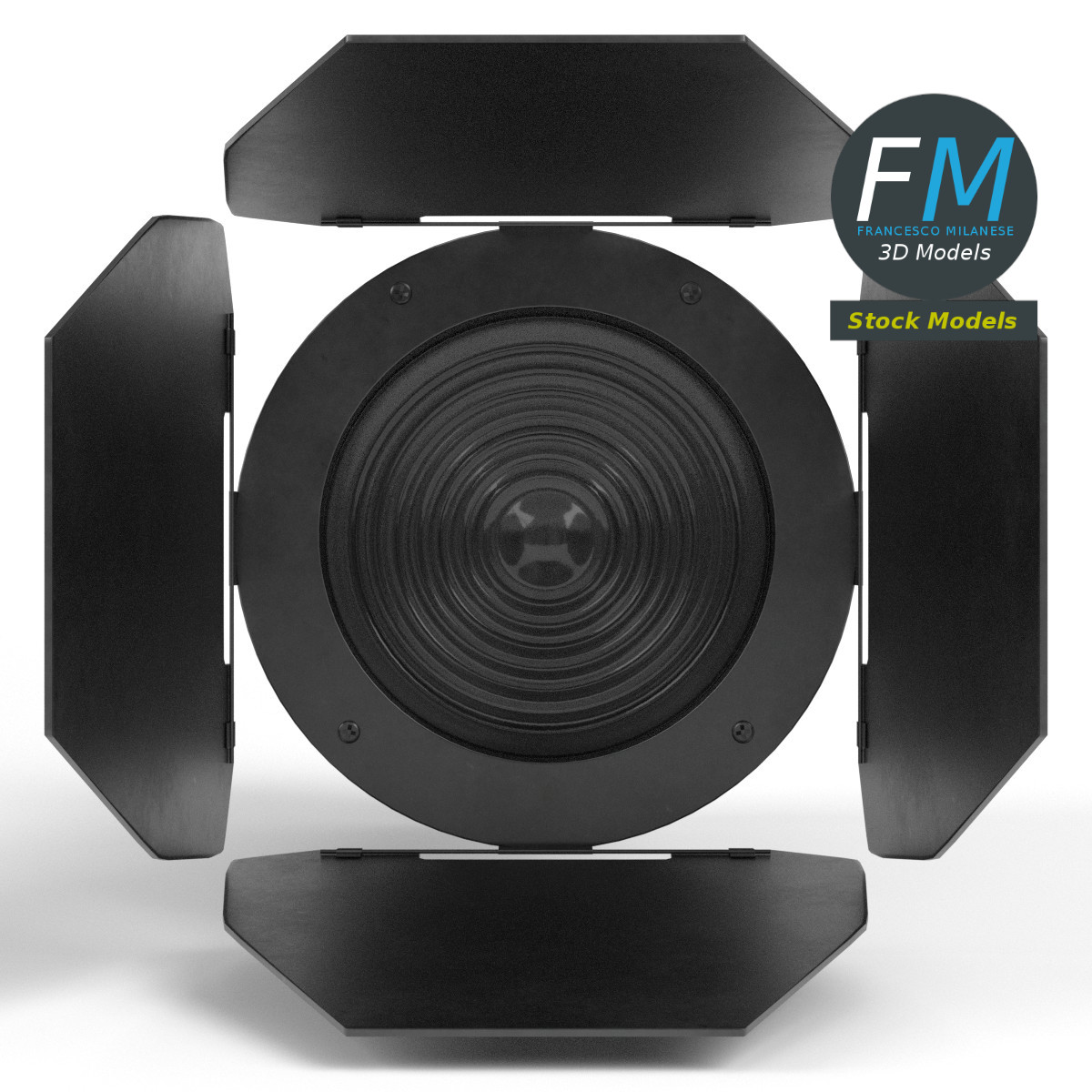 3D-Modell - Bühnenscheinwerfer - 04