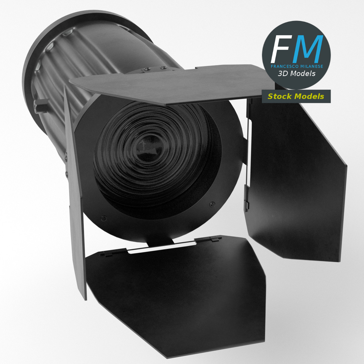 3D-Modell - Bühnenscheinwerfer - 05