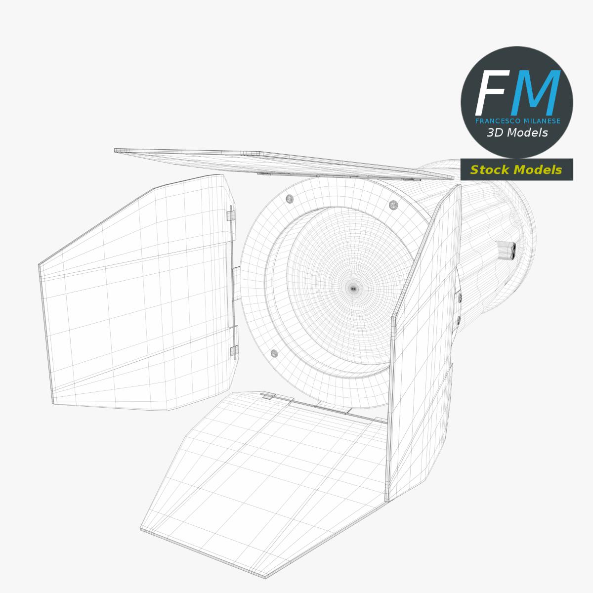 3D-Modell - Bühnenscheinwerfer - 07