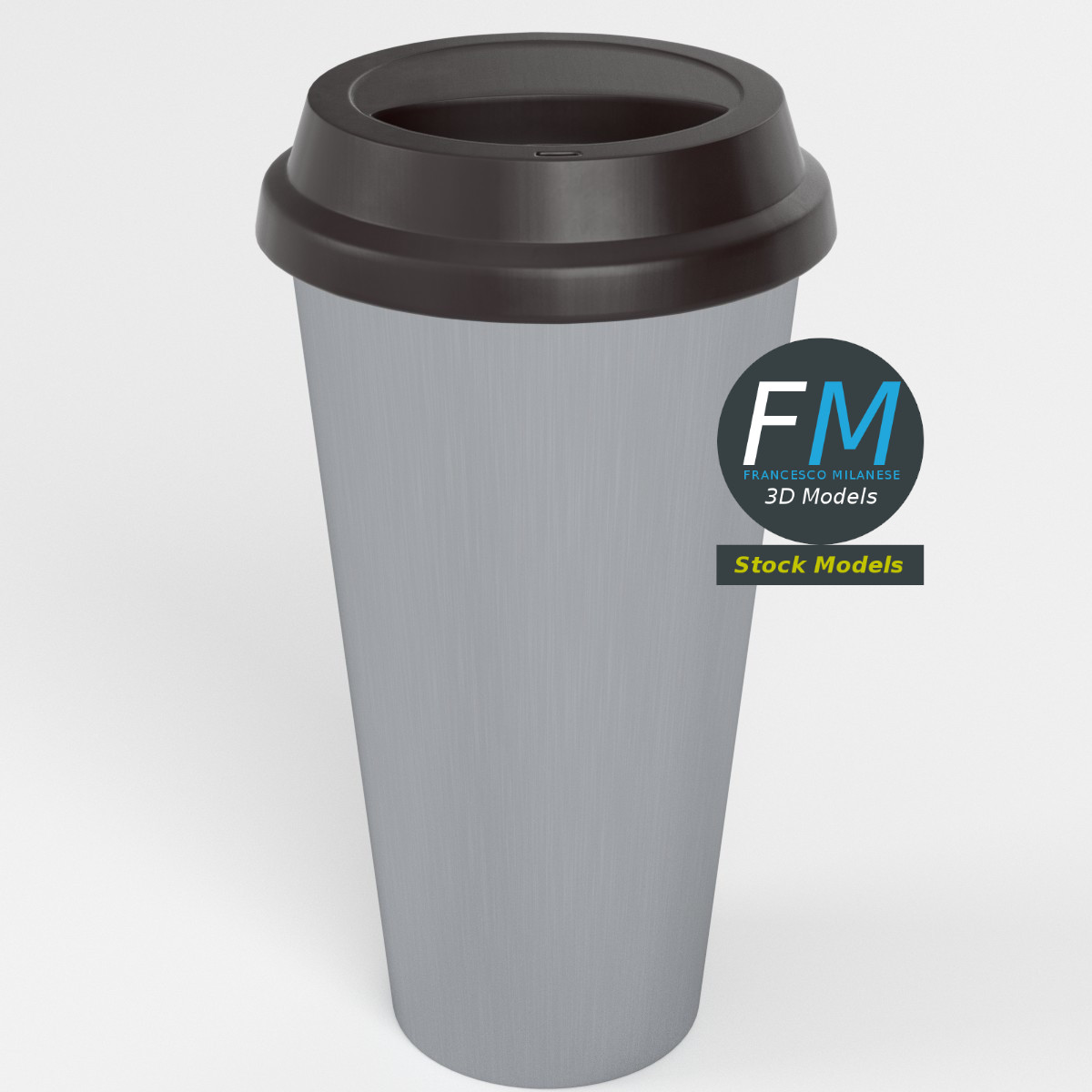 3D-Modell - Edelstahl-Trinkbecher - 02