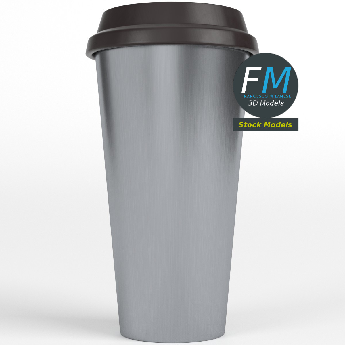 3D-Modell - Edelstahl-Trinkbecher - 03
