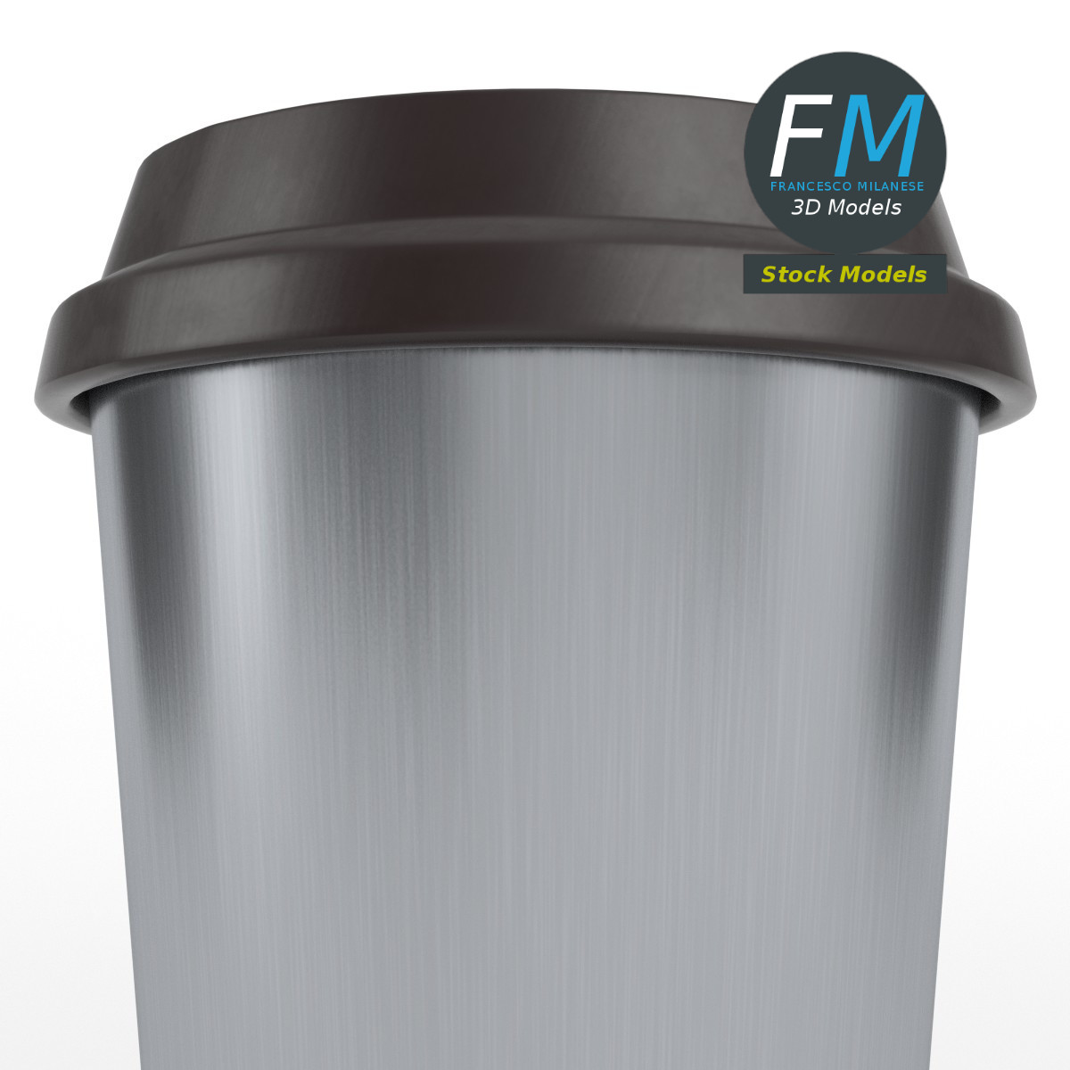 3D-Modell - Edelstahl-Trinkbecher - 04