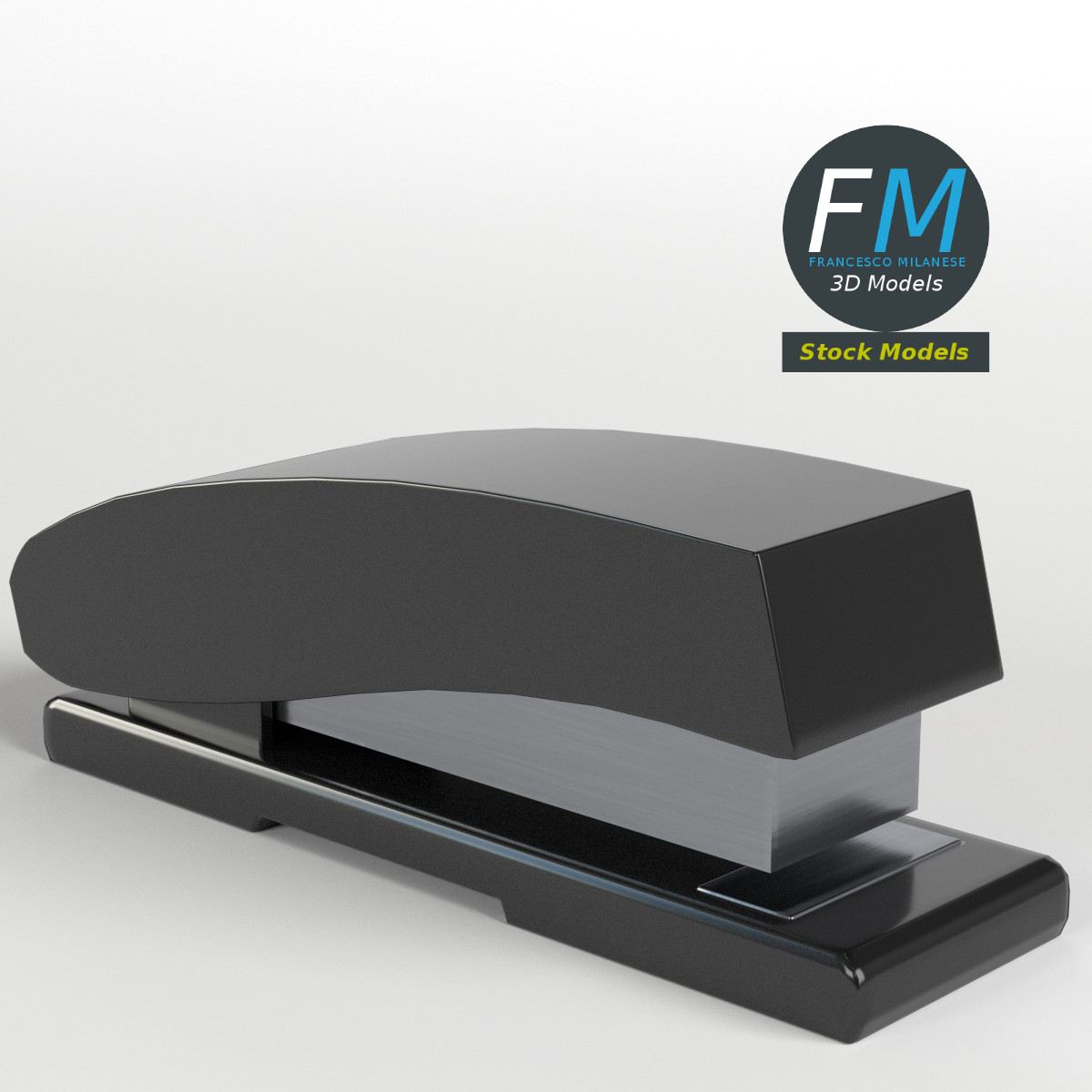 3D-Modell - Bürohefter - 01