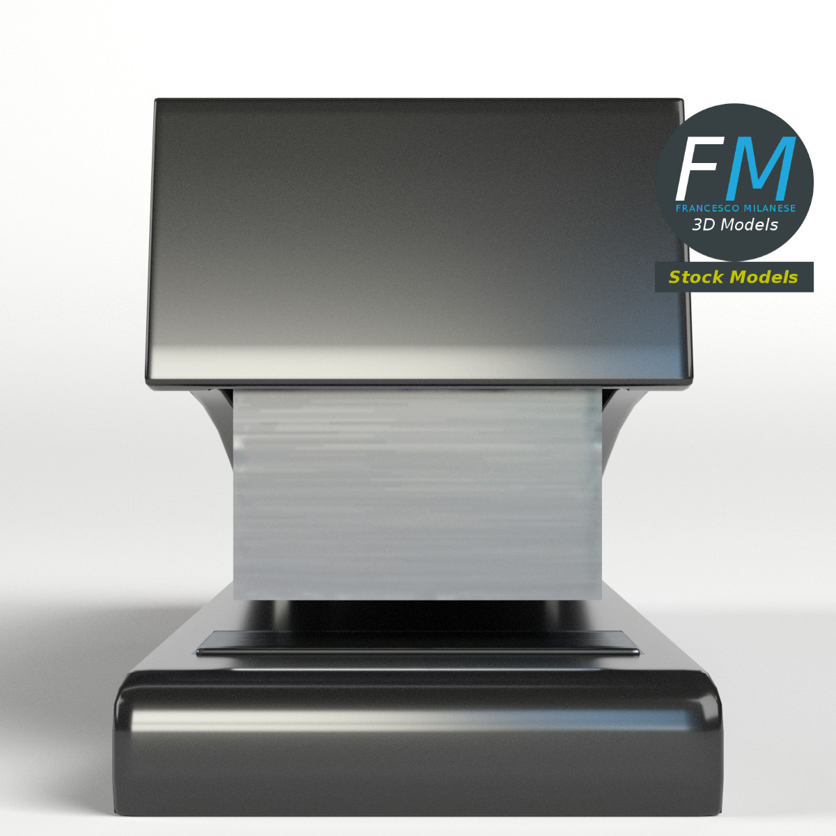 3D-Modell - Bürohefter - 04