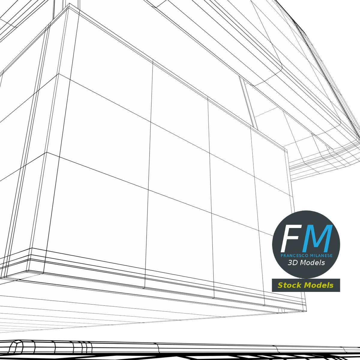 3D-Modell - Bürohefter - 08