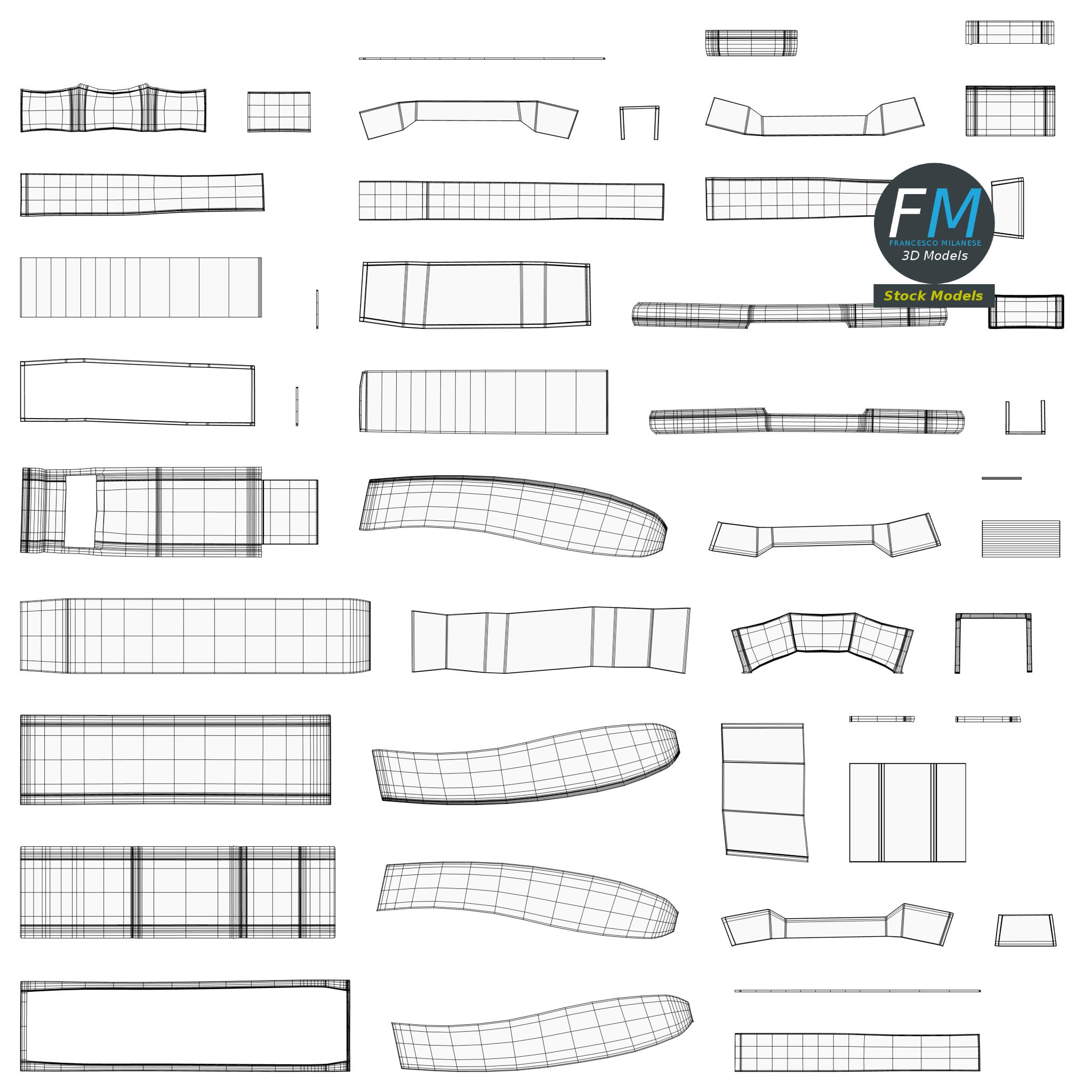 3D-Modell - Bürohefter - 11 3D-Modell - Bürohefter - 11