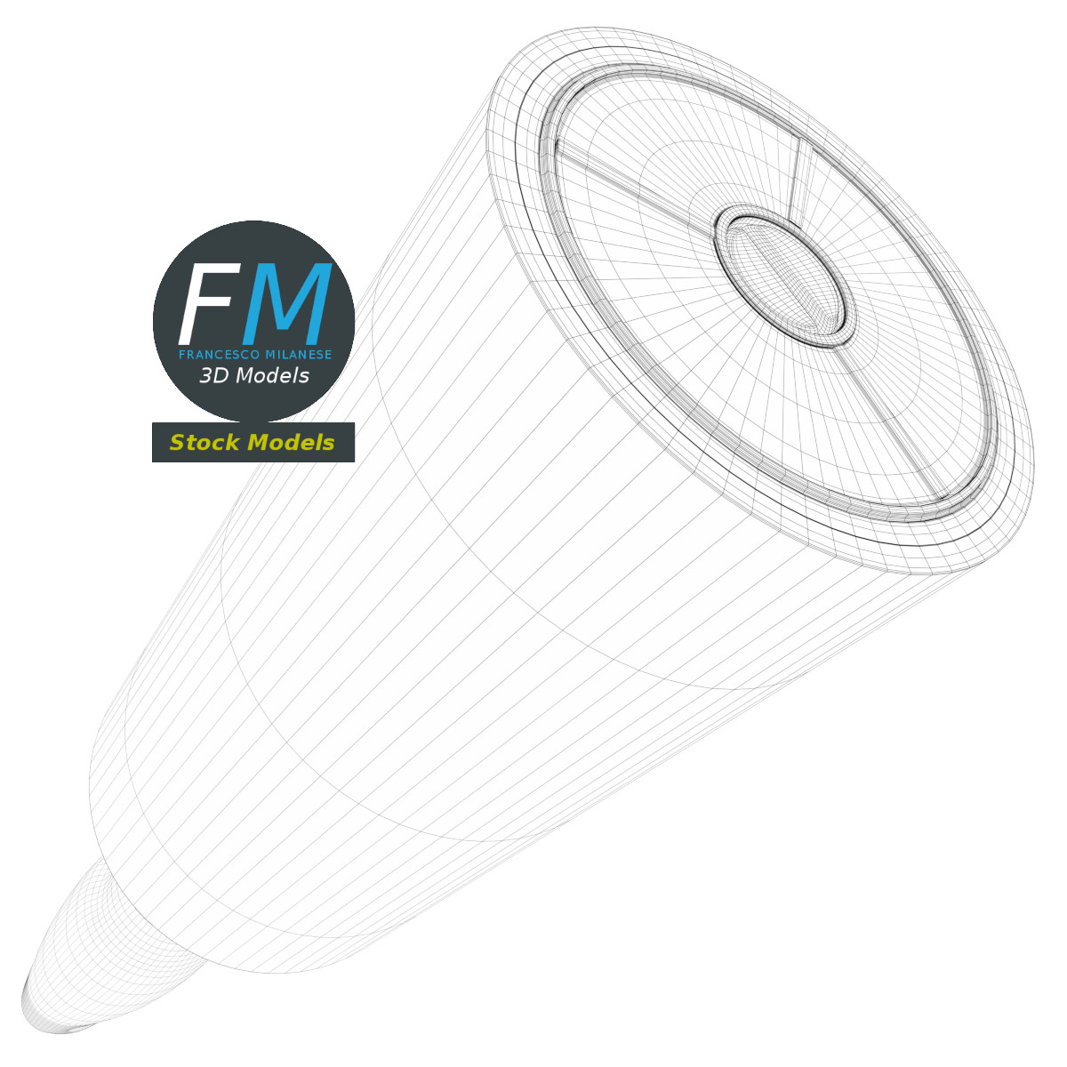3D-Modell - Klebrige Fusselrolle - 08
