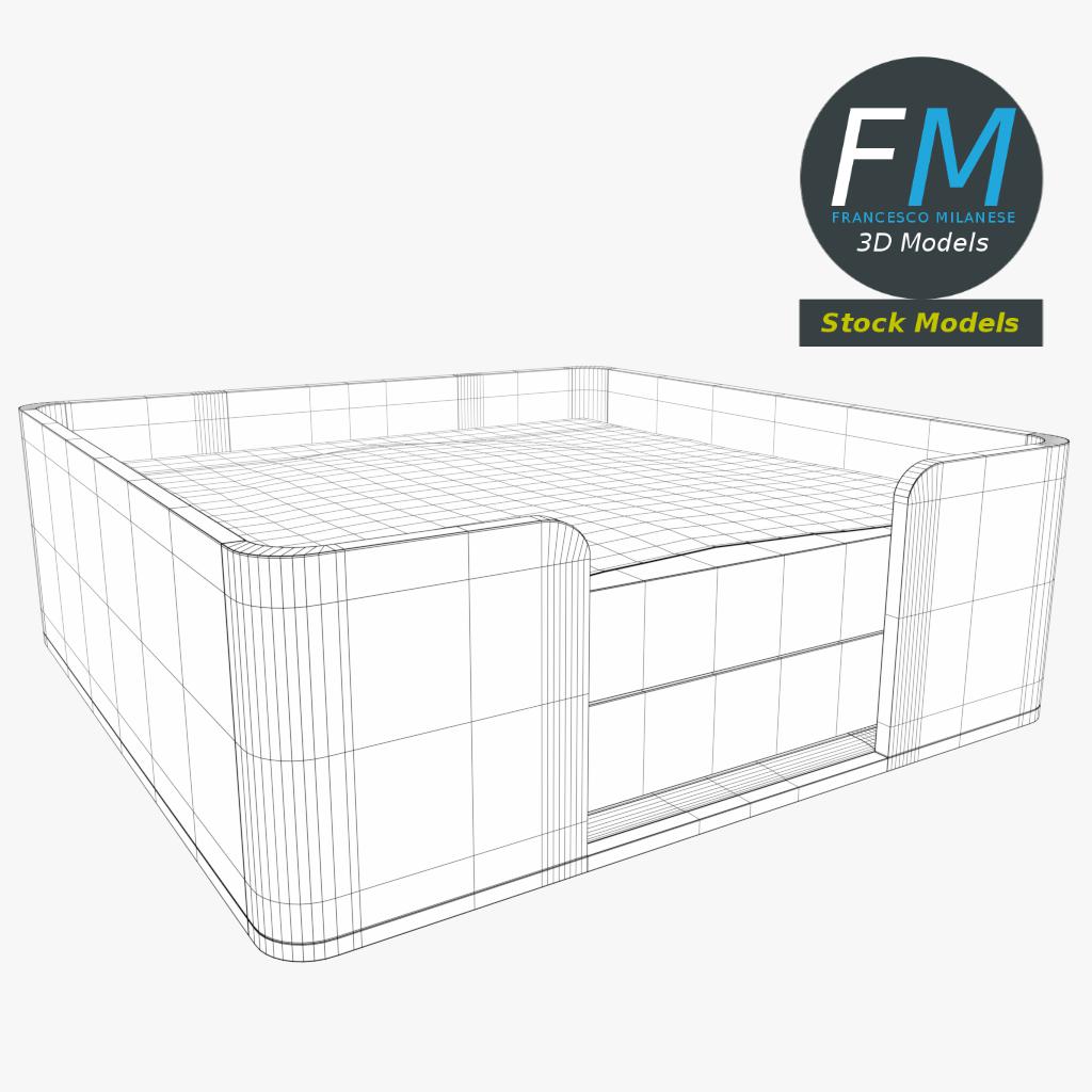 3D-Modell - Haftnotizhalter - 07